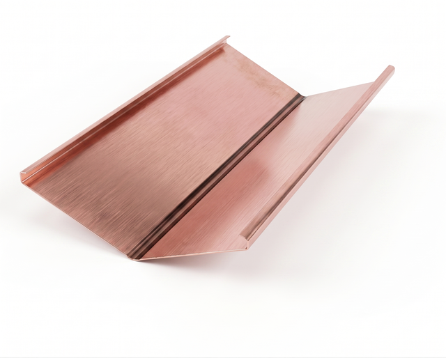 LIMA EVACUACIÓN PLUVIALES METÁLICO 130º TEJA CURVA ALUMINIO-COBRE 3M