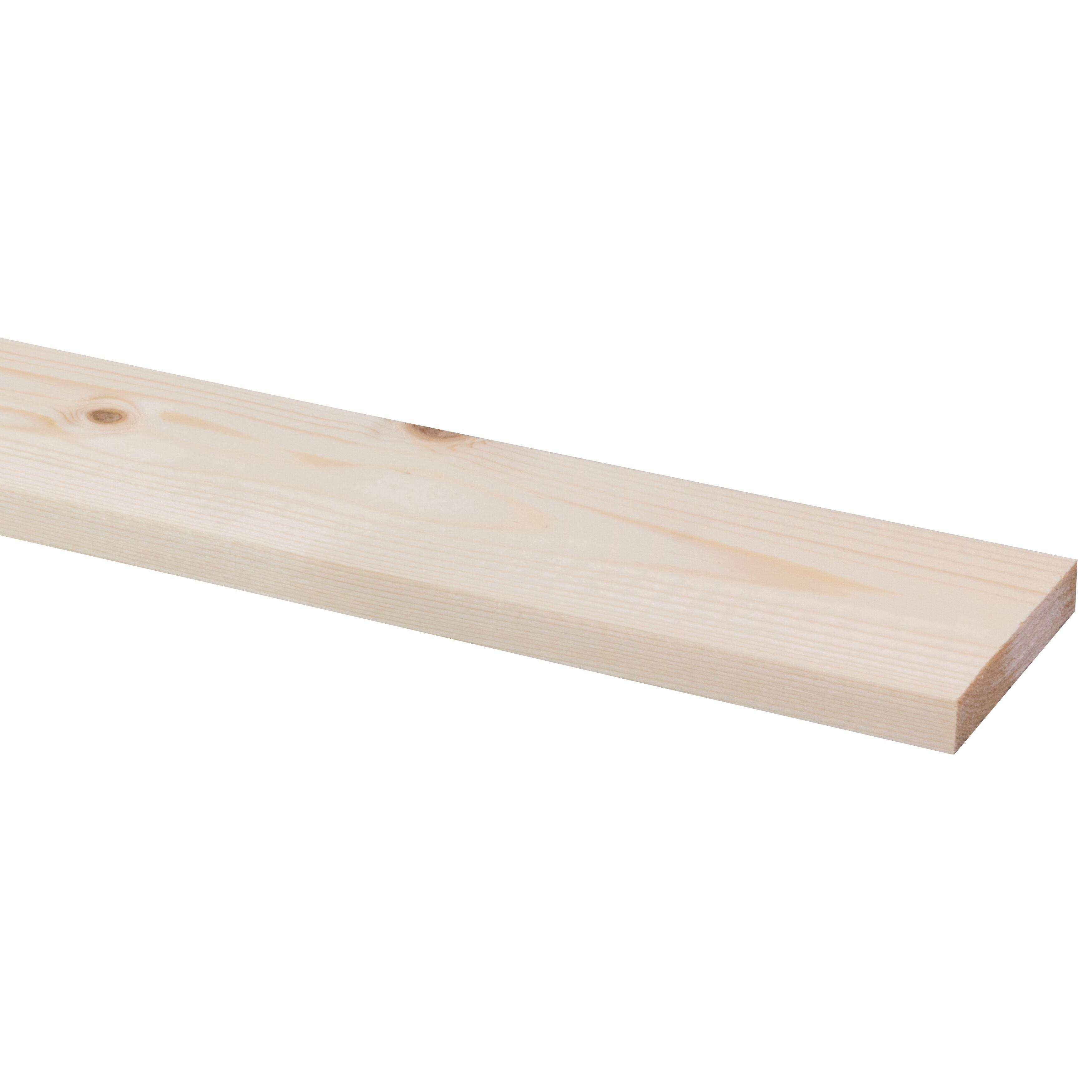 Ripa de madeira aplainada CASQUINHA BRANCA 12X69X900MM - 2