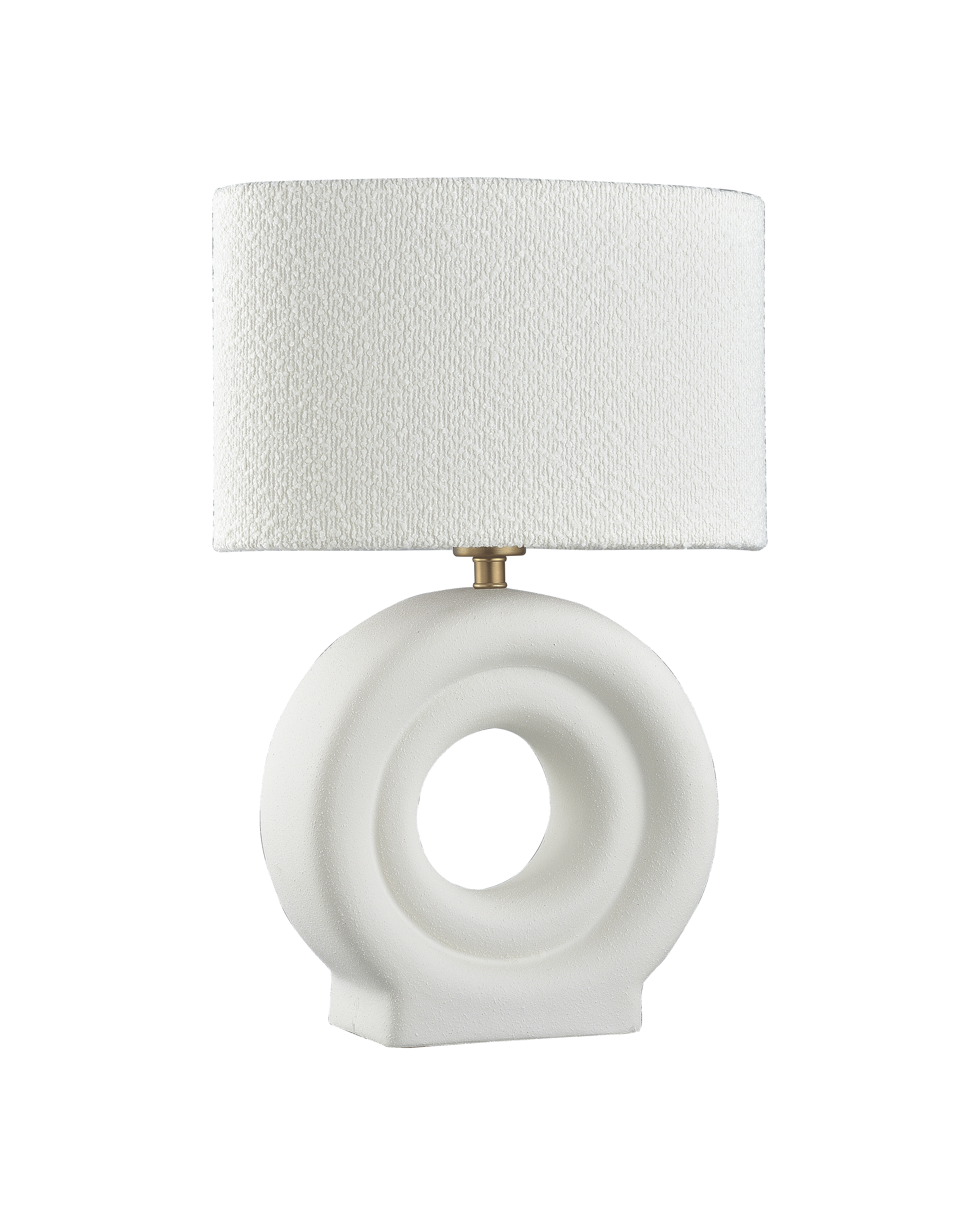 Candeeiro de mesa Safiya E27 52cm branco - 2