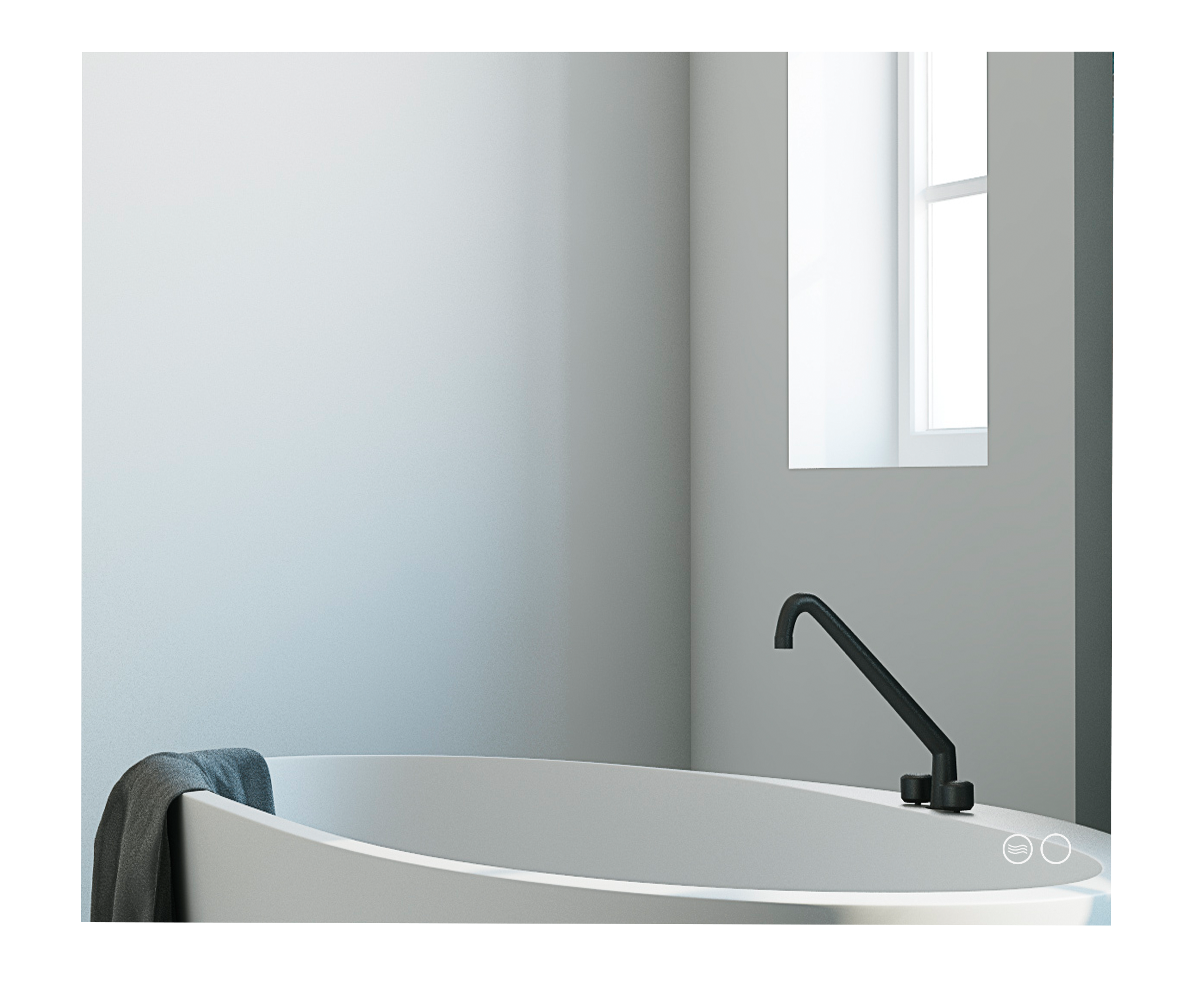 ESPEJO DE BAÑO CON LUZ LED RETRO 120X80CM - 7