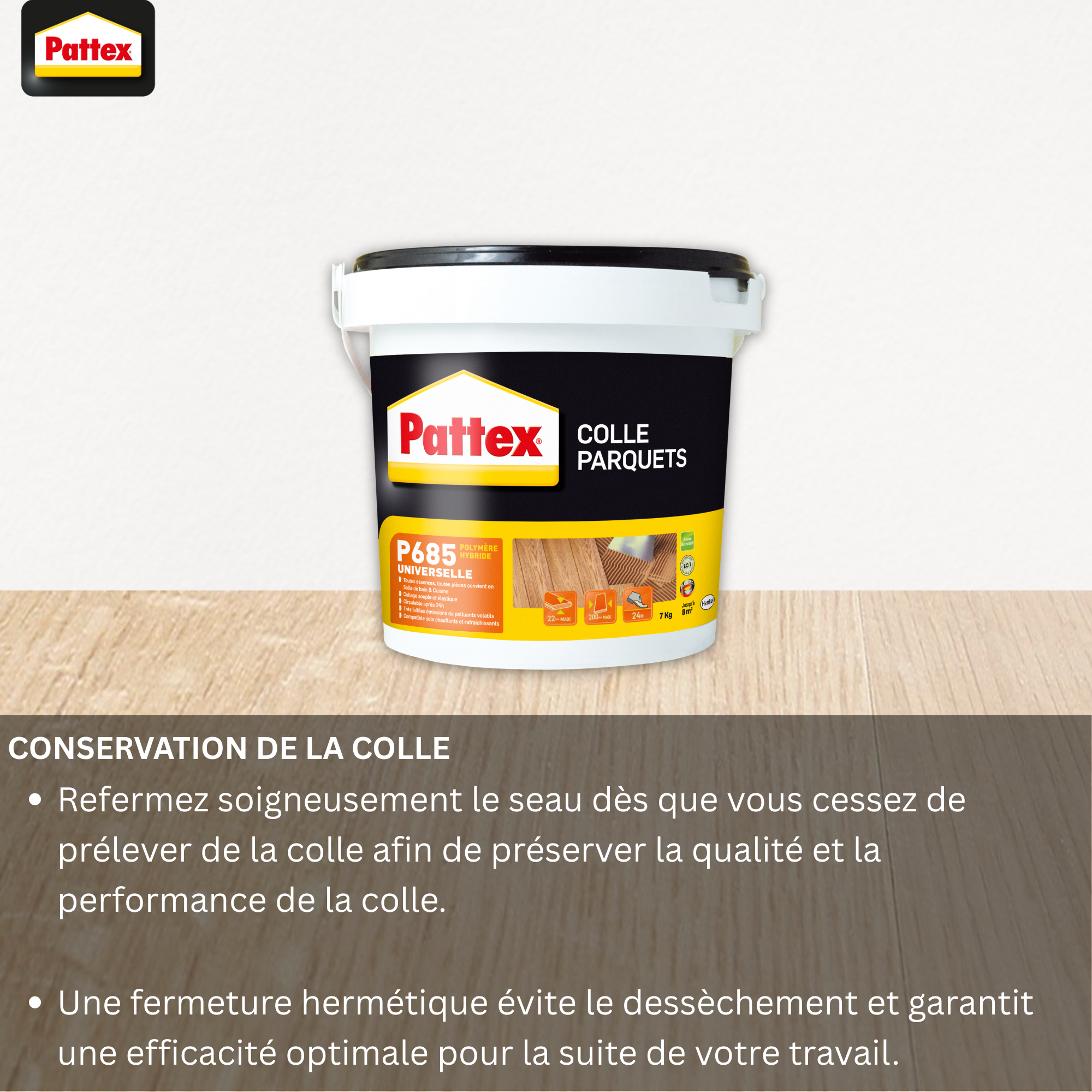 colle parquet pattex - 2