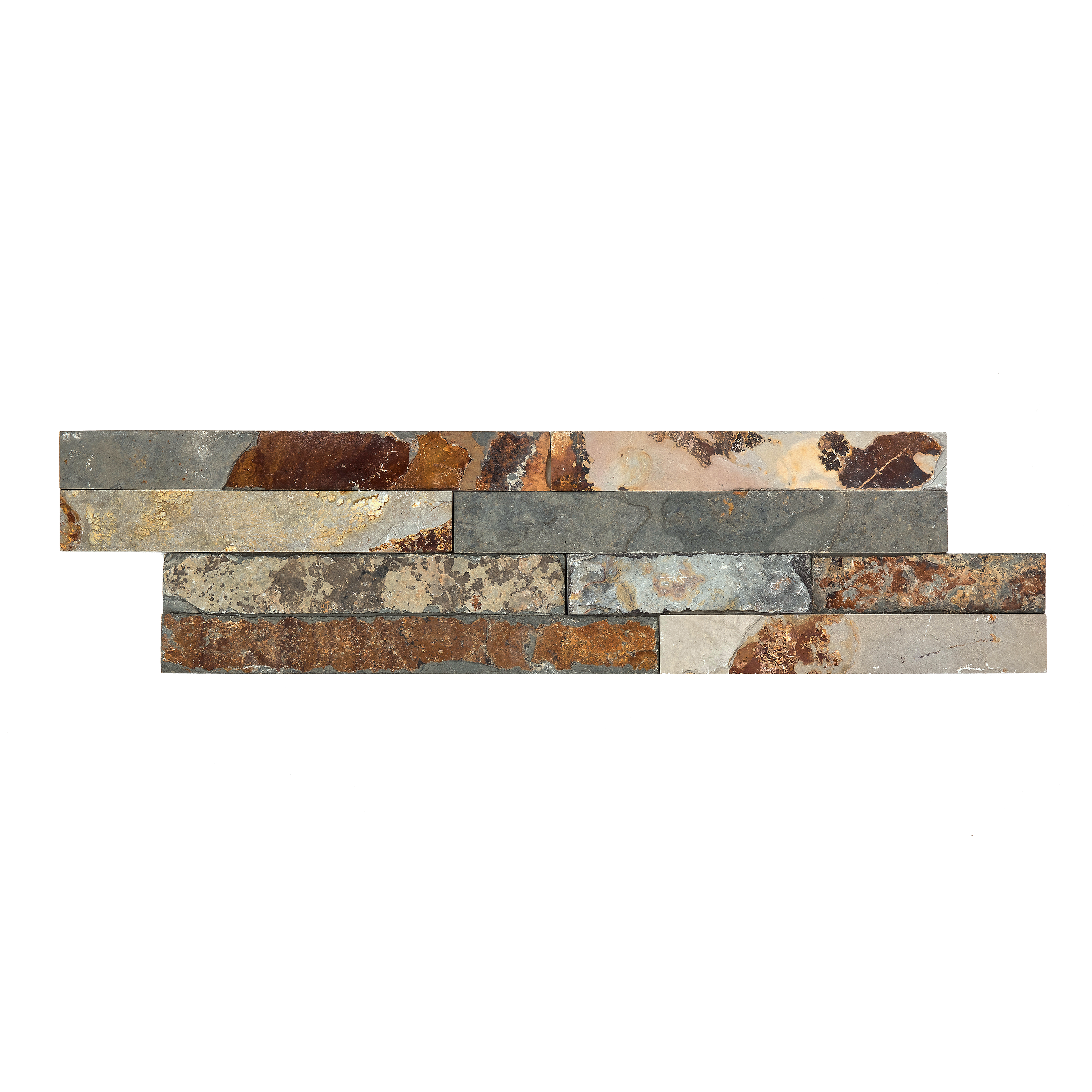 Rivestimento decorativo in pietra Toluca multicolore da interno / esterno 0.54 m² - 8