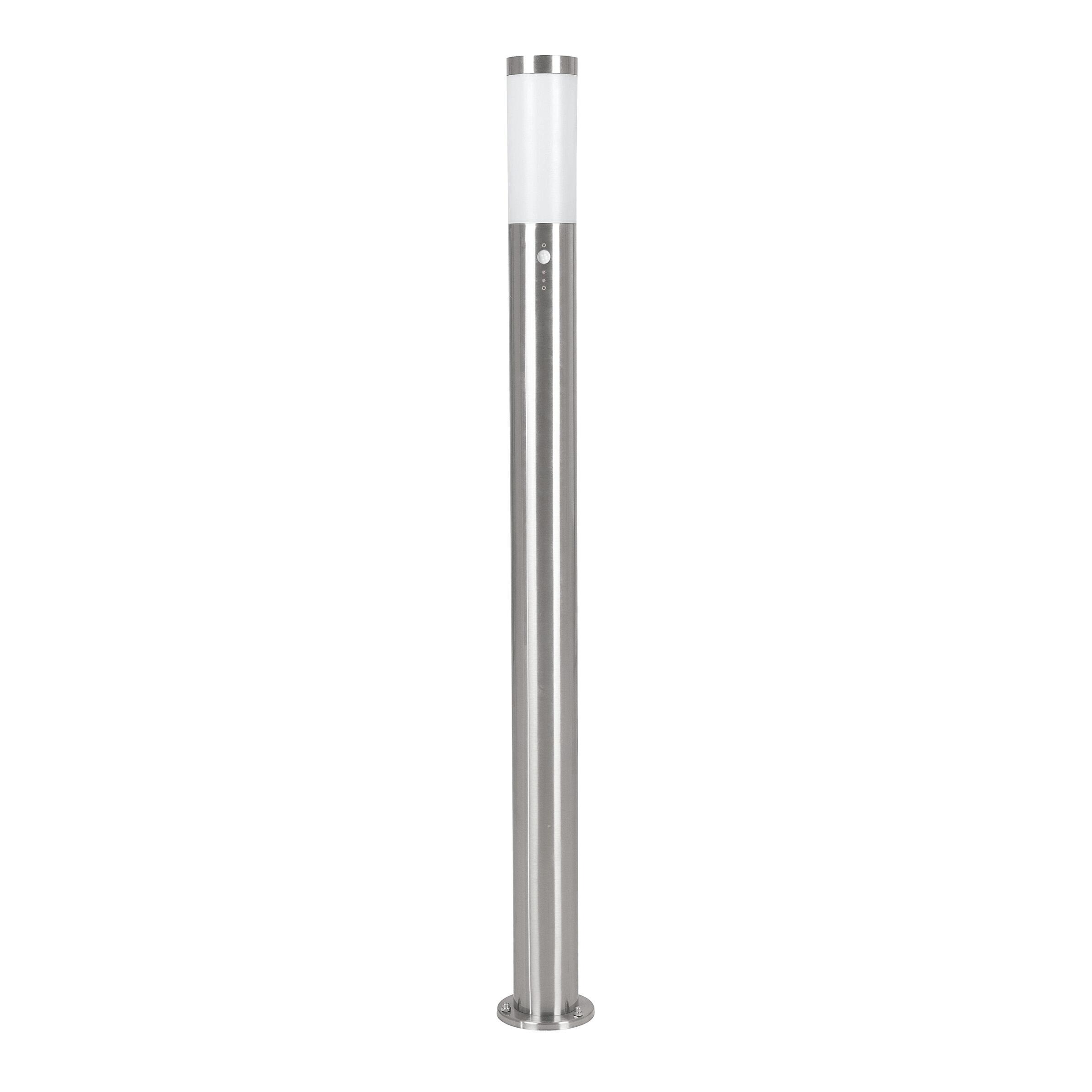 Lampione da giardino con sensore di movimento, Helsinki H 110 cm, argento, IP44 EGLO - 2