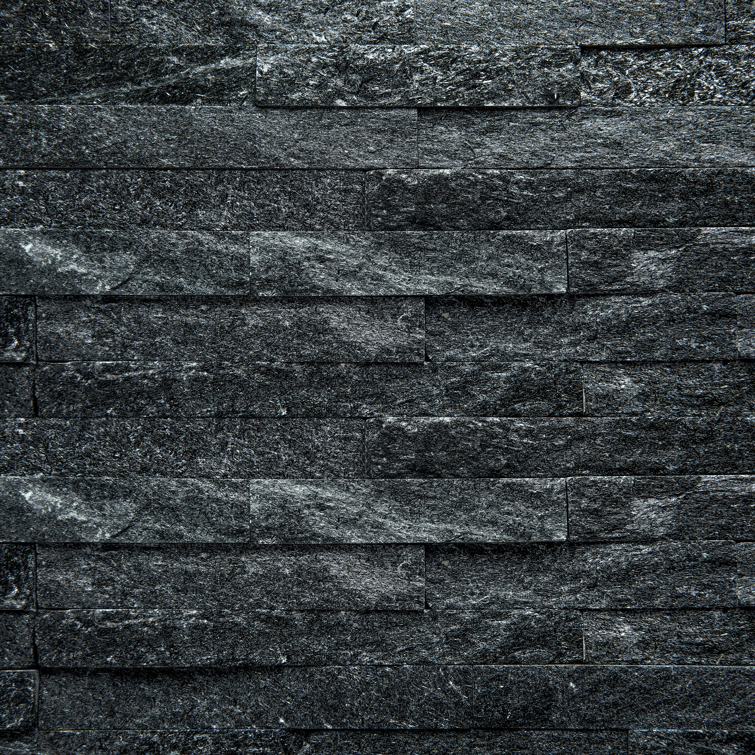 Rivestimento decorativo in pietra Mikeno nero da interno / esterno 0.468 m² - 7