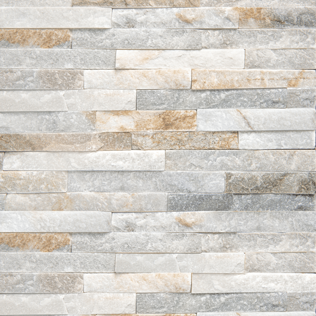 Rivestimento decorativo in pietra Meru greige da interno / esterno 0.52 m²