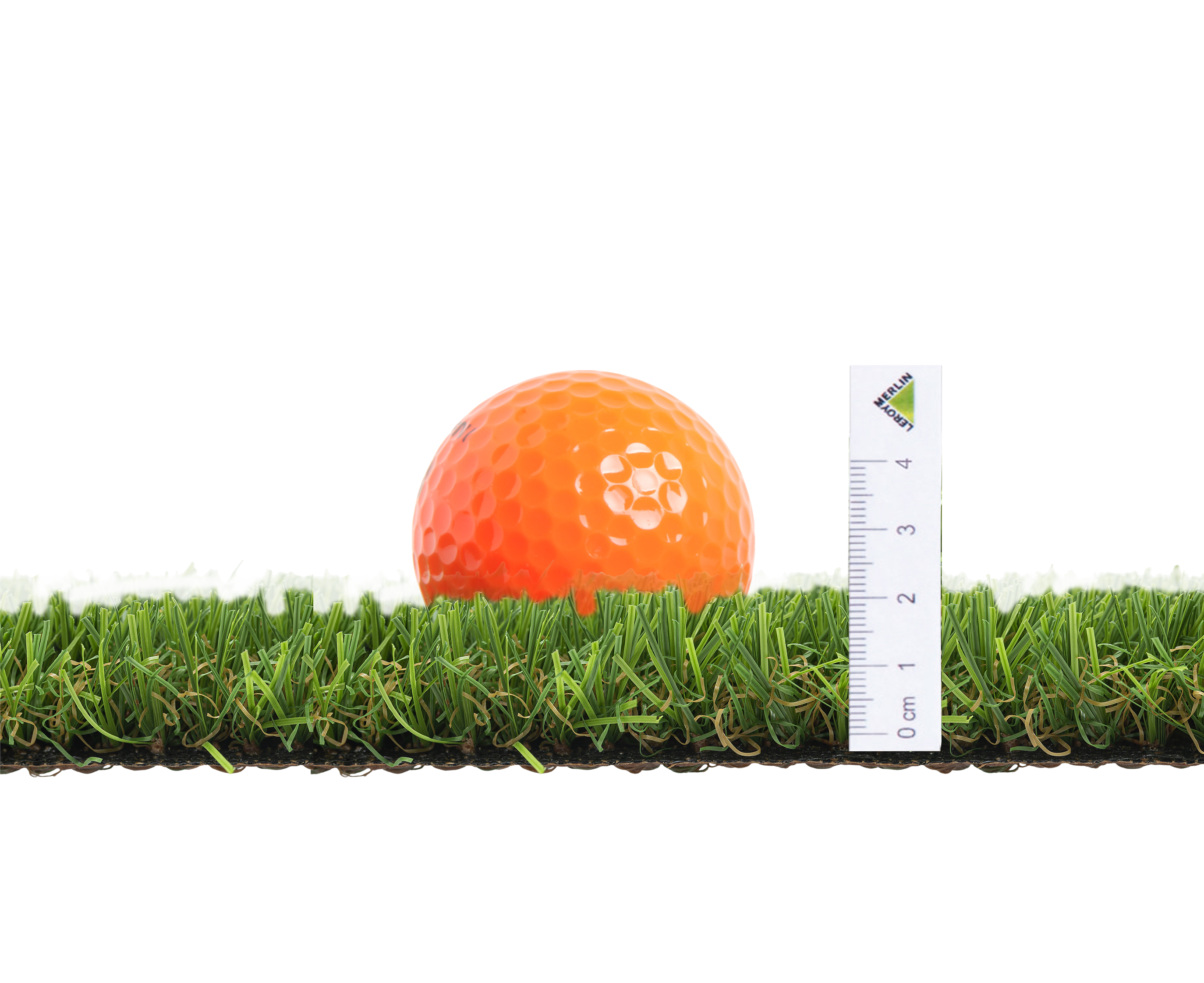 Rollo de césped artificial turfgrass ribadeo 1x10m de 20 mm de altura de fibras y 17850 puntadas m2