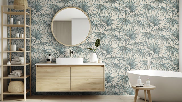 papel vinílico para renovar el baño
