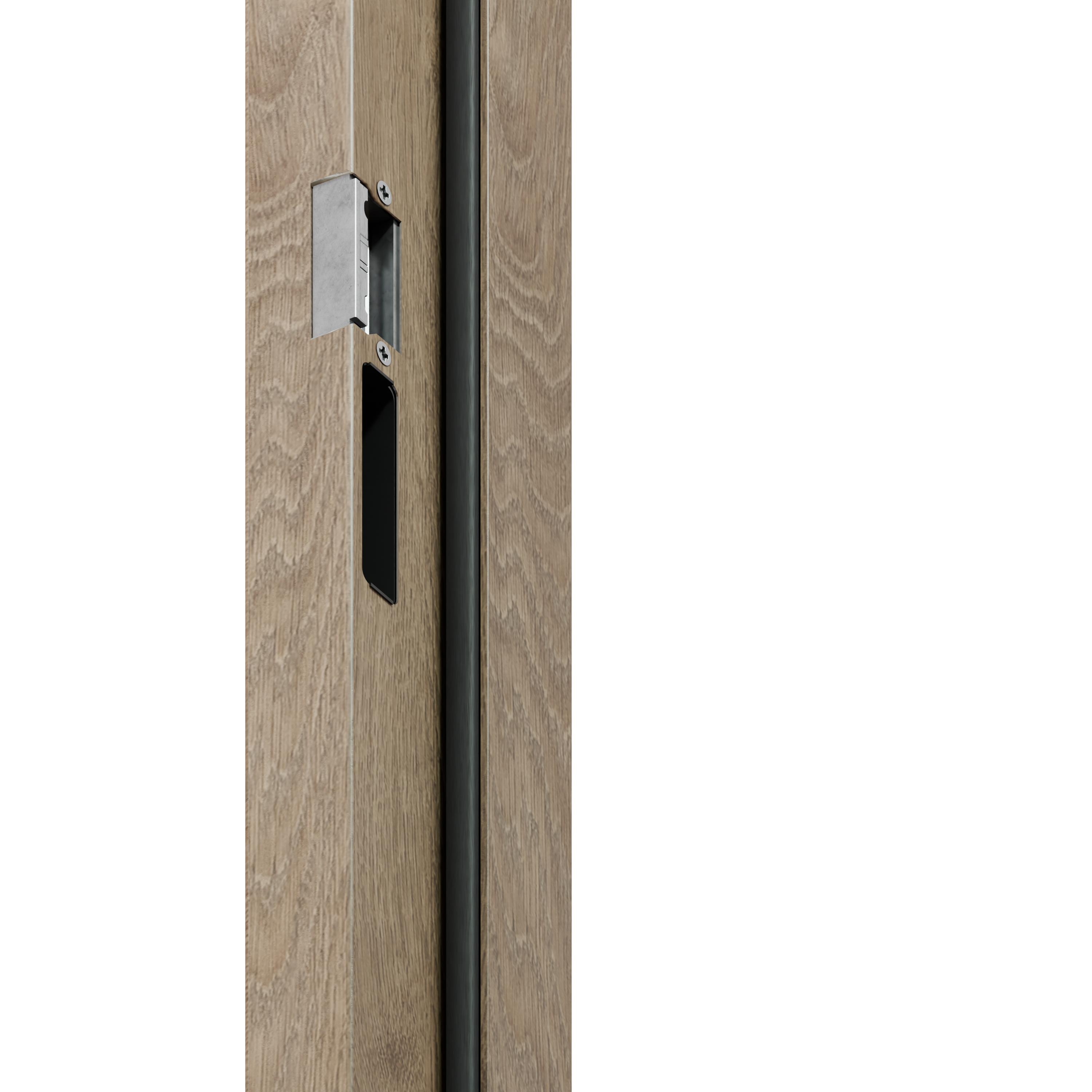 Drzwi zewnętrzne stalowe wejściowe 90 prawe S68 Metron Dąb Turner O.K.DOORS - 5