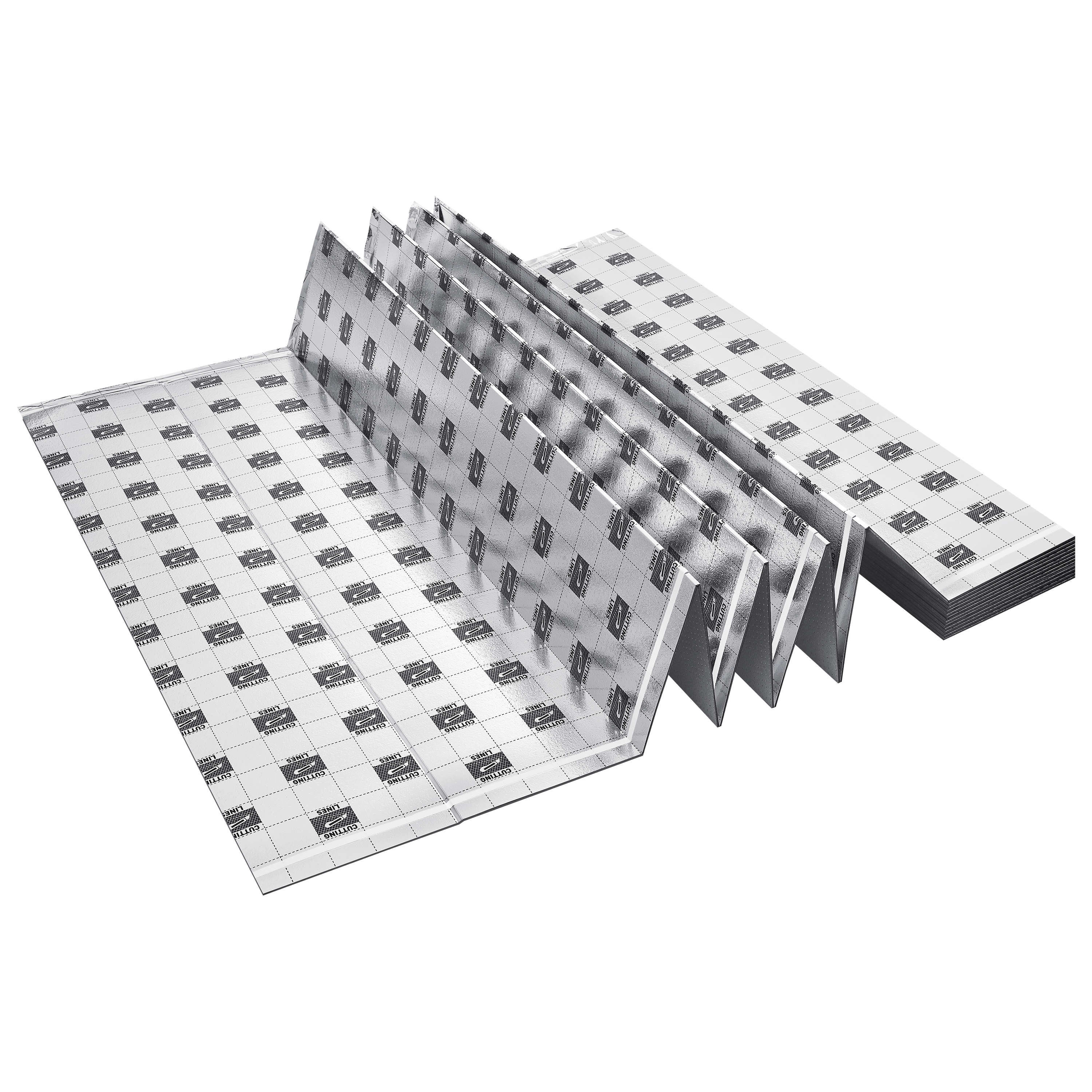 Sous-couche sol stratifié, Thermo compensation Ep.5 mm AXTON, 5.5 m² - 6