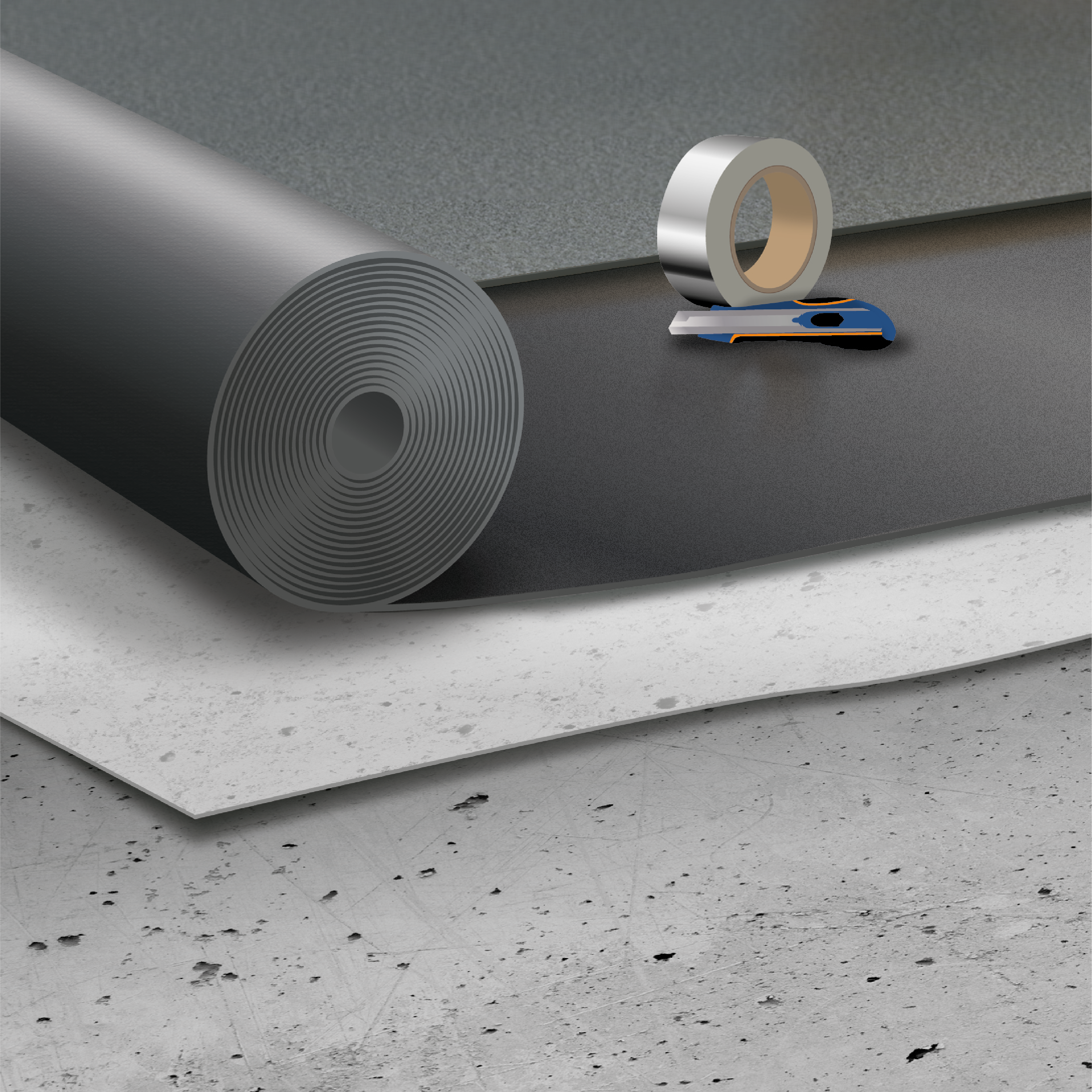 Base para pavimento laminado flutuante BASIC 1.6MM 20M² - 4