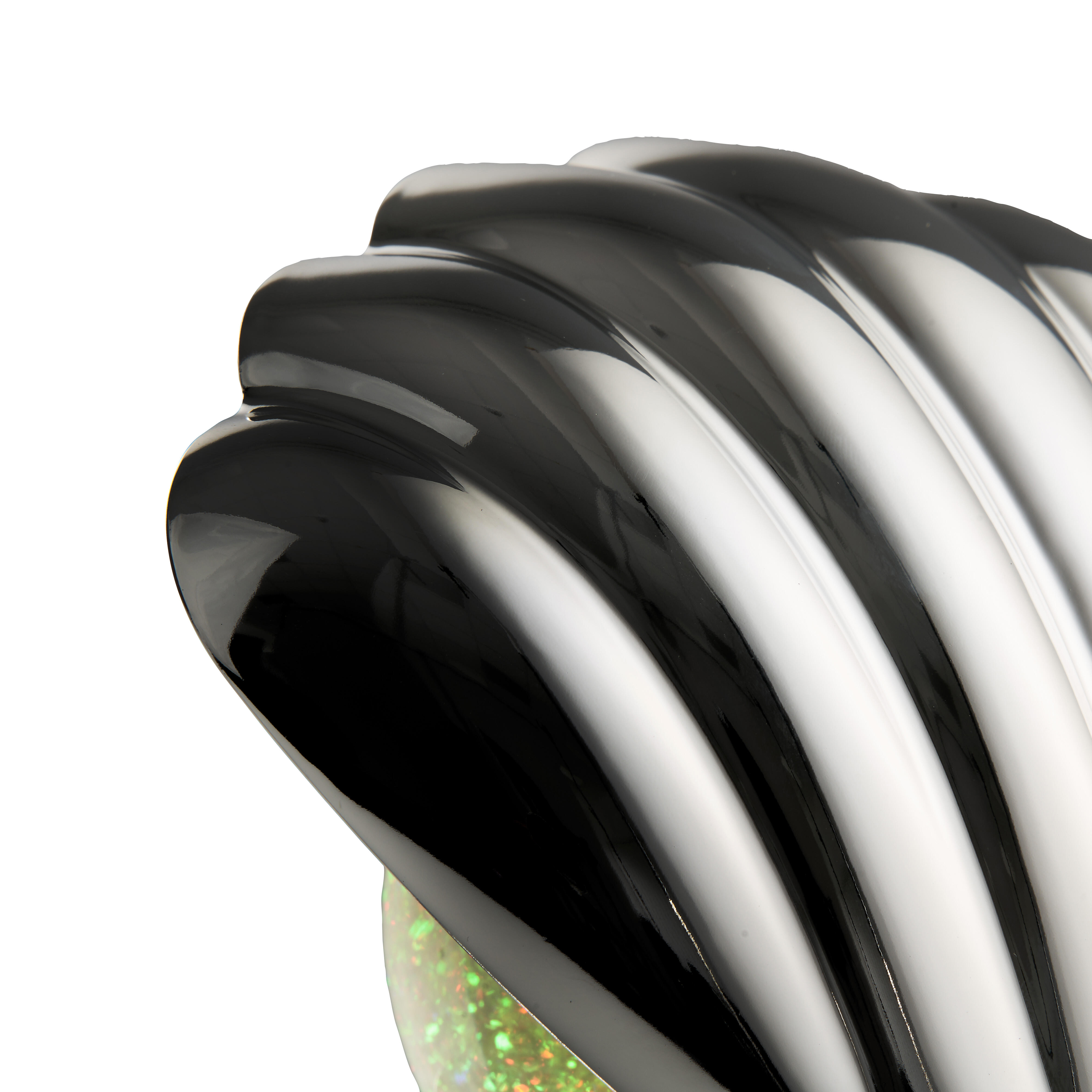 Lampa stołowa dekoracyjna Shelly RGB srebrna muszla LED Trio Lighting Inter - 4