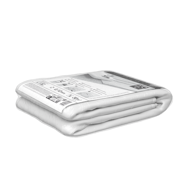 Film pare vapeur sol stratifié Ep.0.12 mm, 30 m²