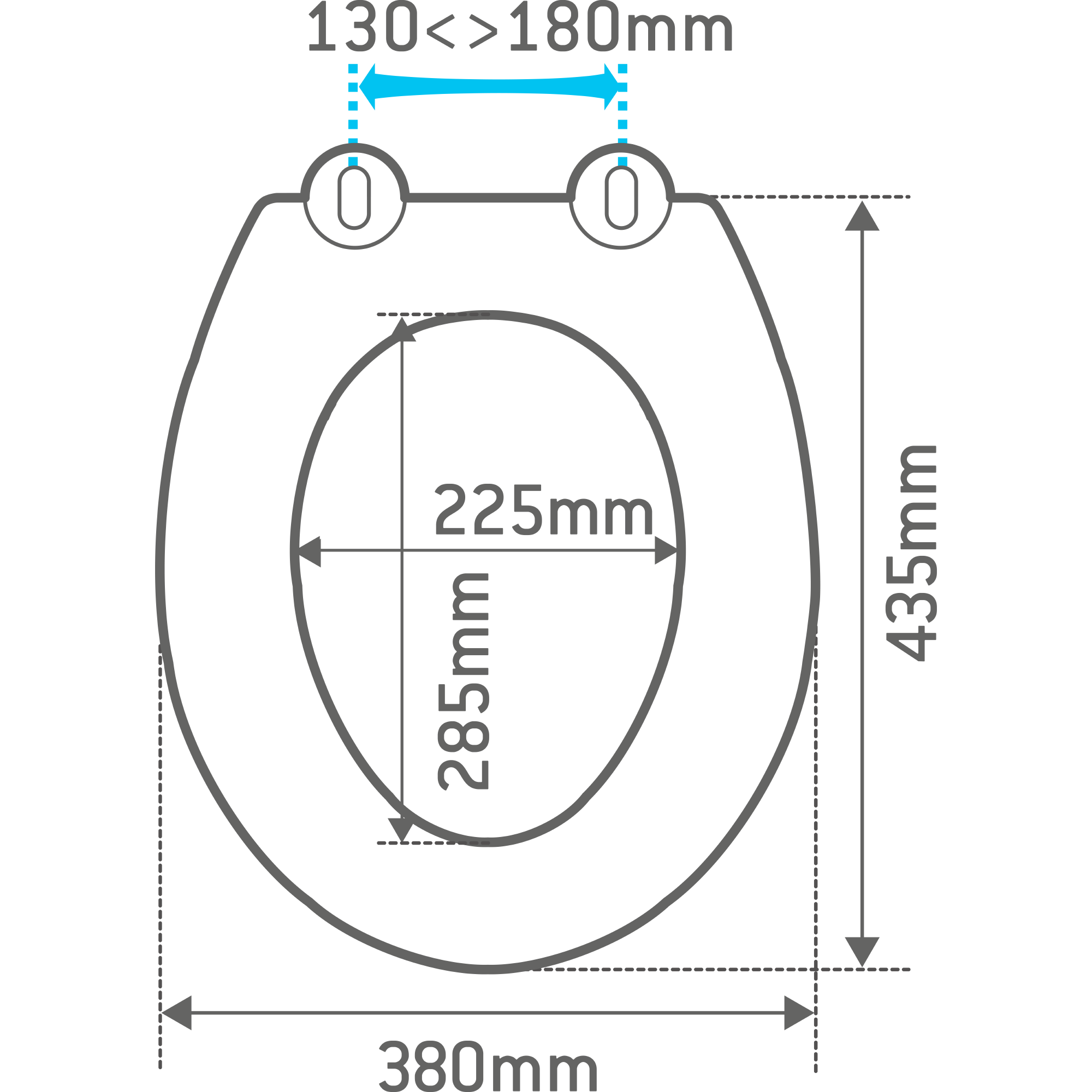 Abattant déclipsable avec frein de chute plastique thermodur Remix blanc-blanc n - 8