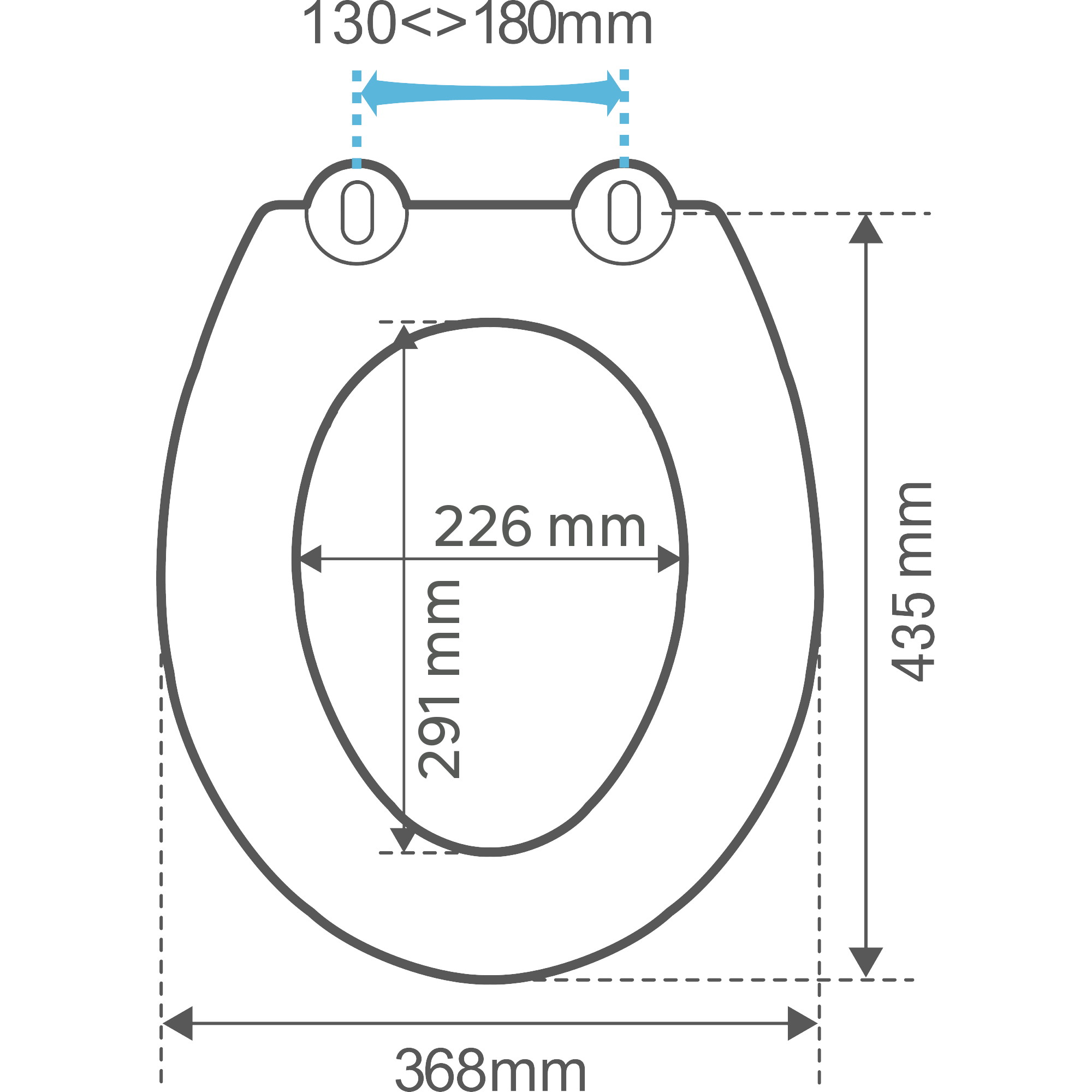 Abattant bois compressé Pop sensea chêne naturel - 6