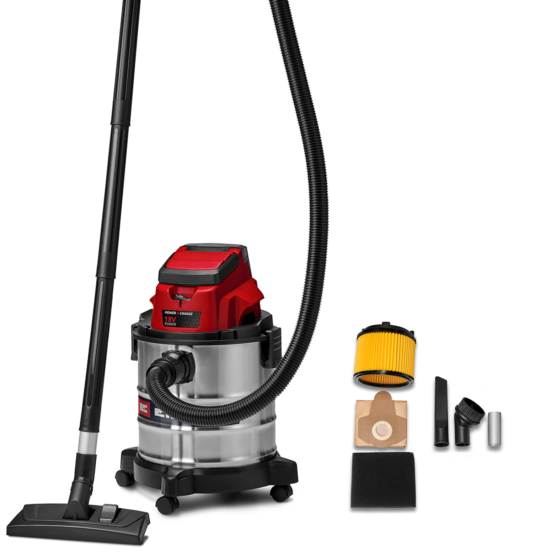 Aspirador sólidos/líquidos sem fios 20L 18V Einhell TC-VC 18/20 Li S-Solo - 3