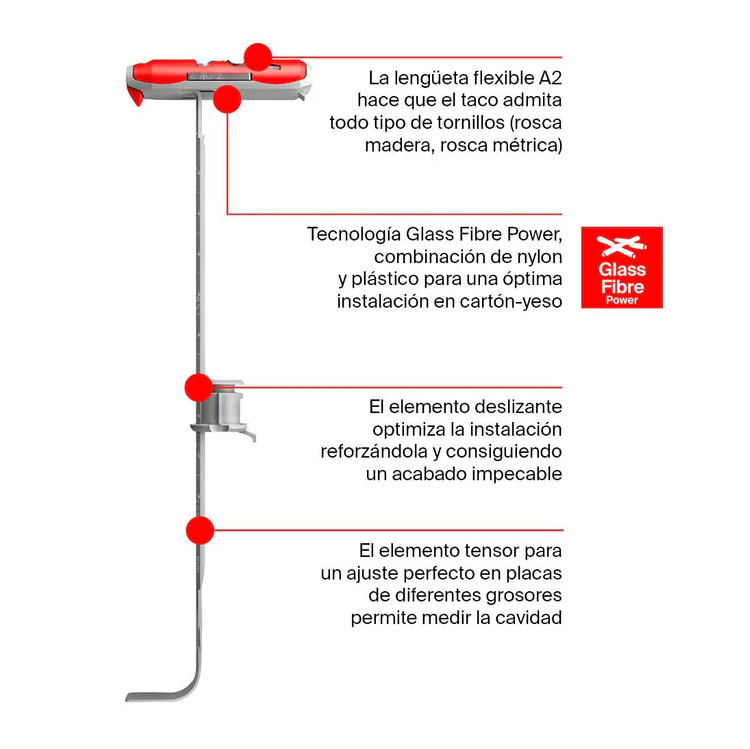 2 buchas basculantes multimaterial Fischer DuoTec 10 K NV - 9