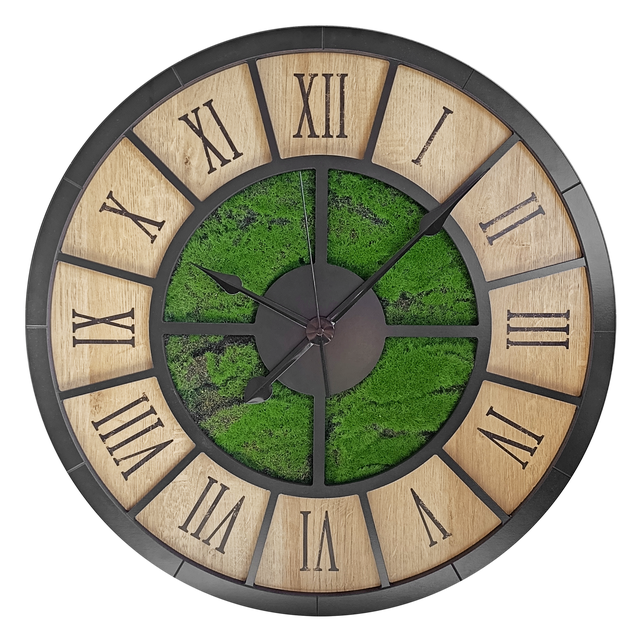 Zegar ścienny Ben Green Clock śr. 57 cm