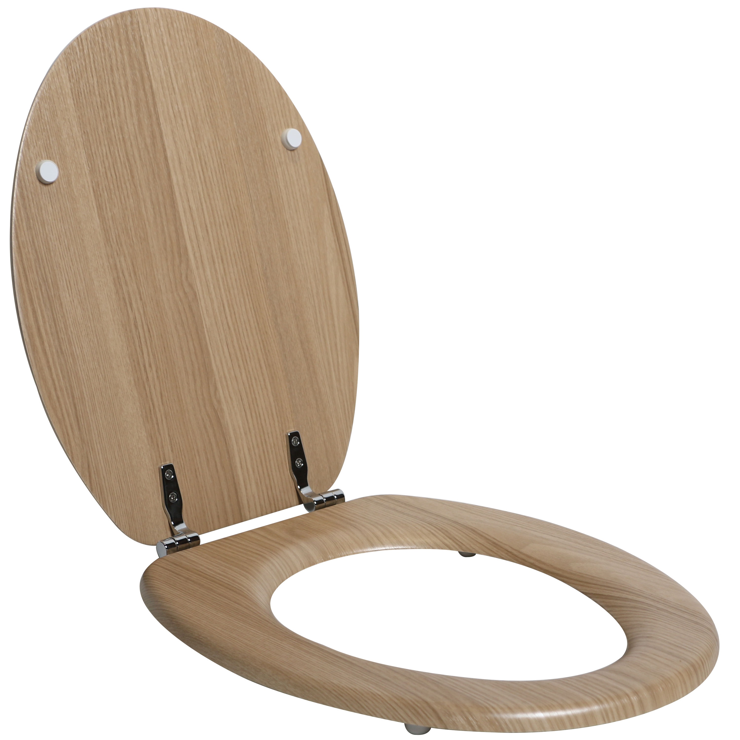 Abattant bois compressé Pop sensea chêne naturel - 2