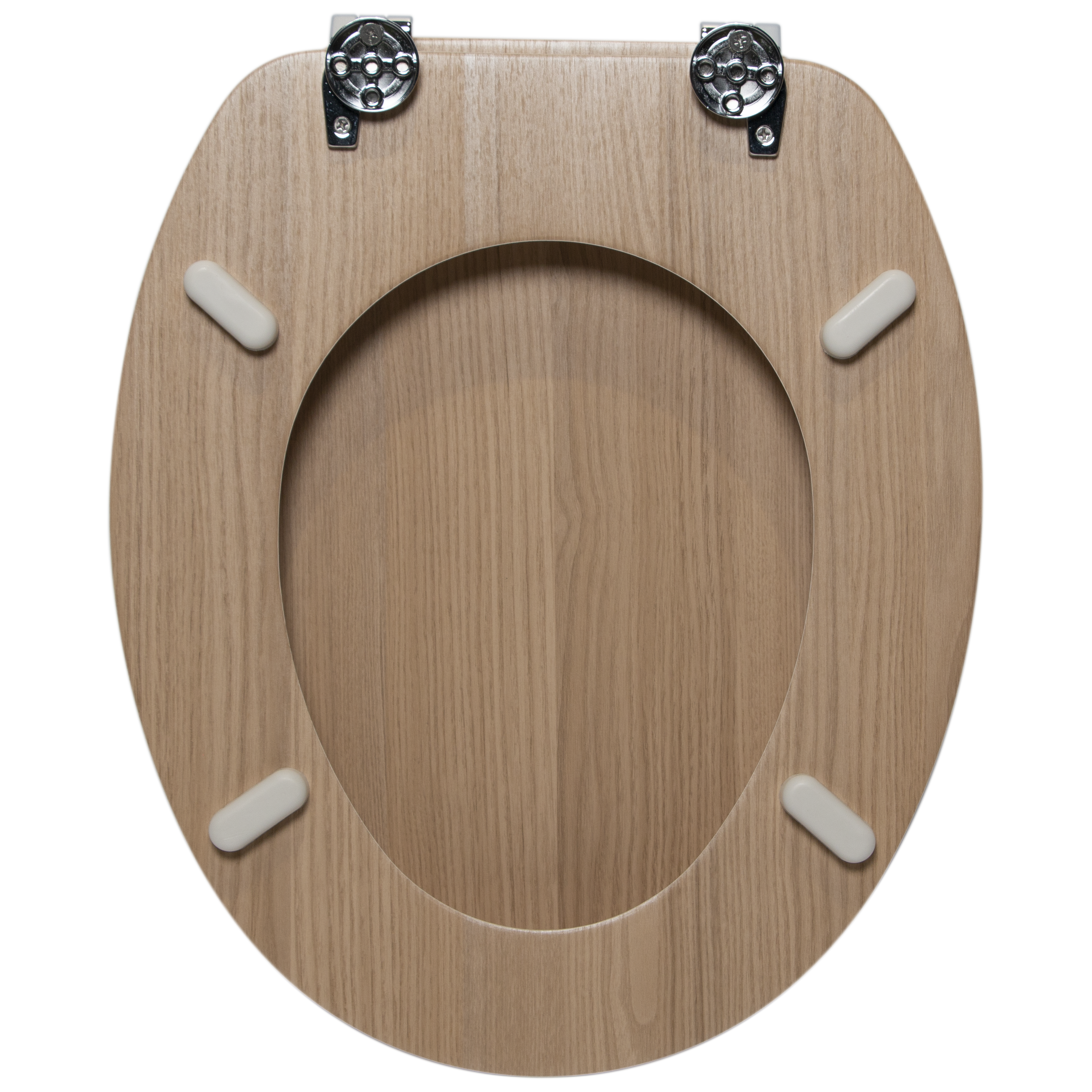 Abattant bois compressé Pop sensea chêne naturel - 4