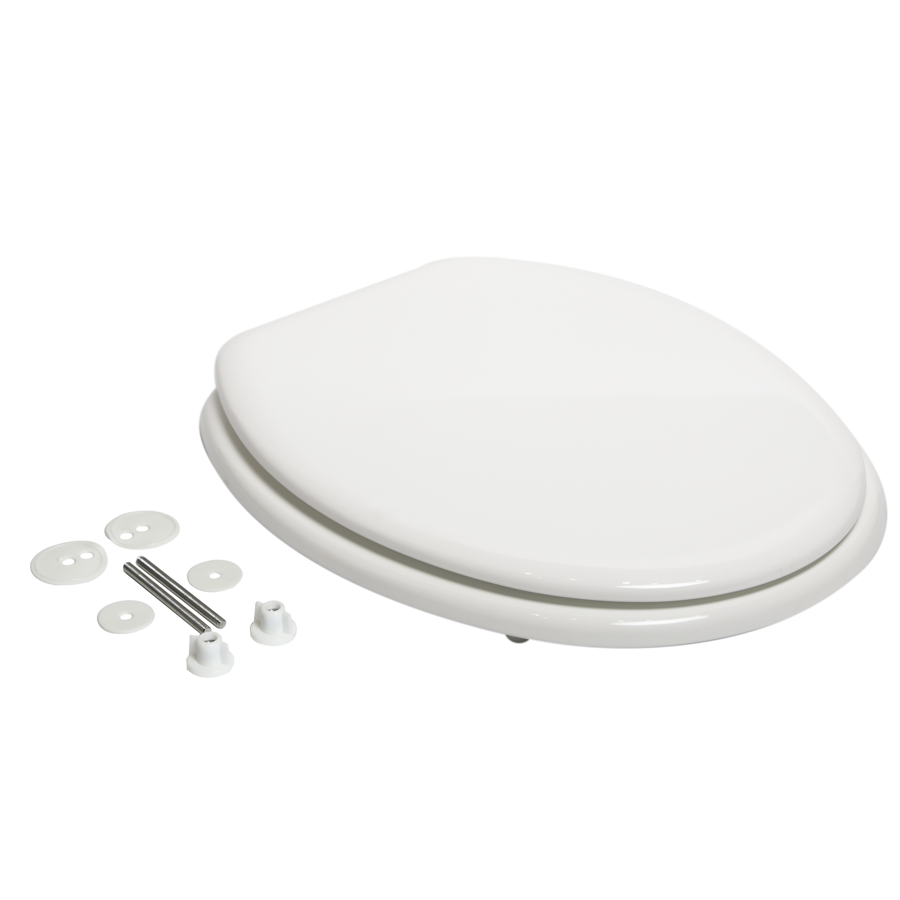 Abattant WC bois blanc SENSEA Pop - 5