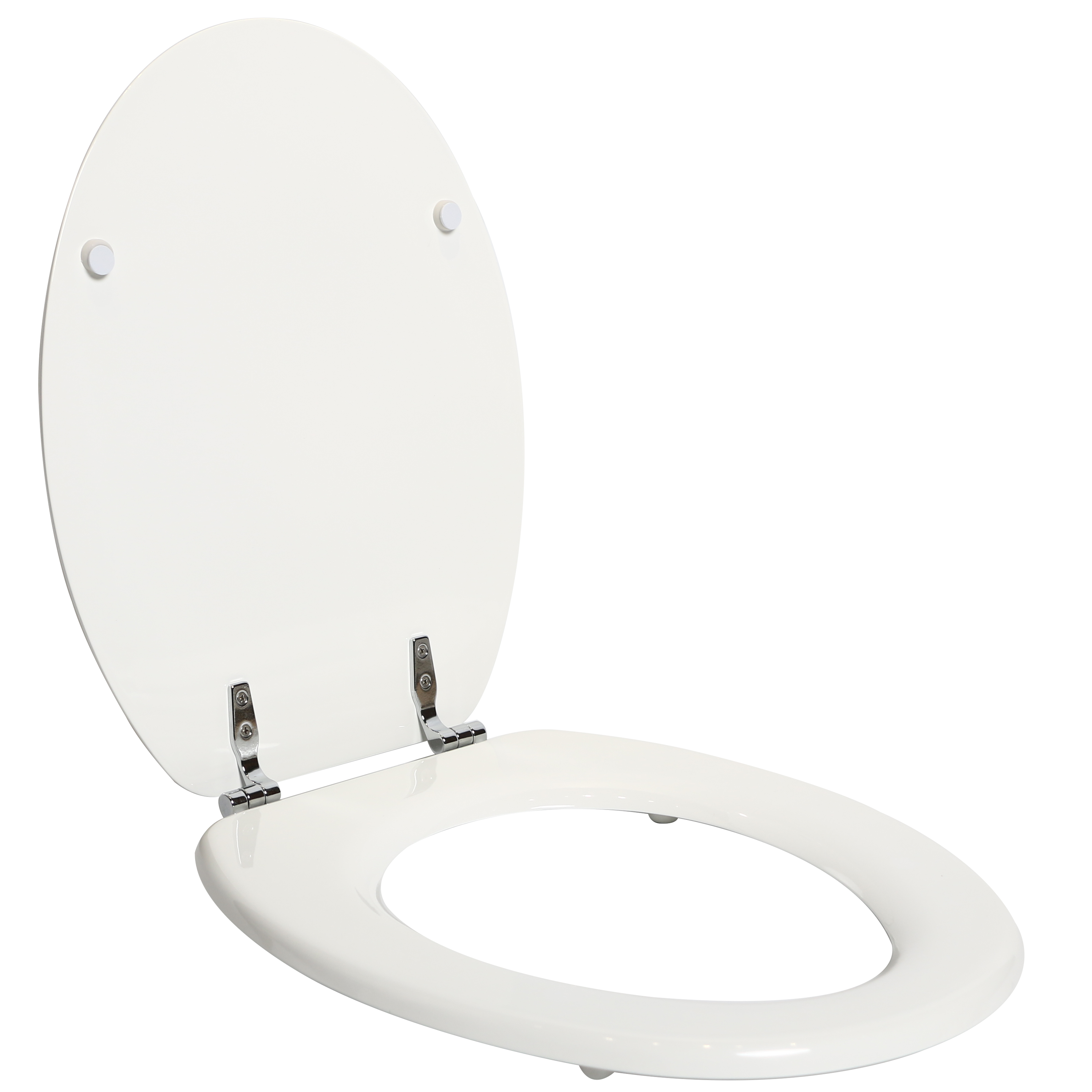 Abattant WC bois blanc SENSEA Pop - 2