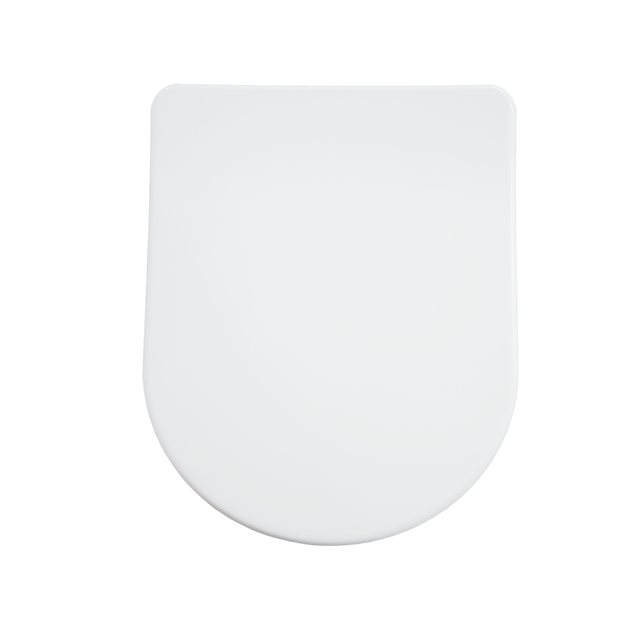 Abattant frein de chute en D duroplast blanc-blanc n°0 SENSEA Remix