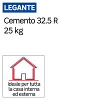 Cemento Grigio R 32,5 - 25 Kg, Citycem Italcementi, Per Edilizia E Fai Da Te - Foto 3