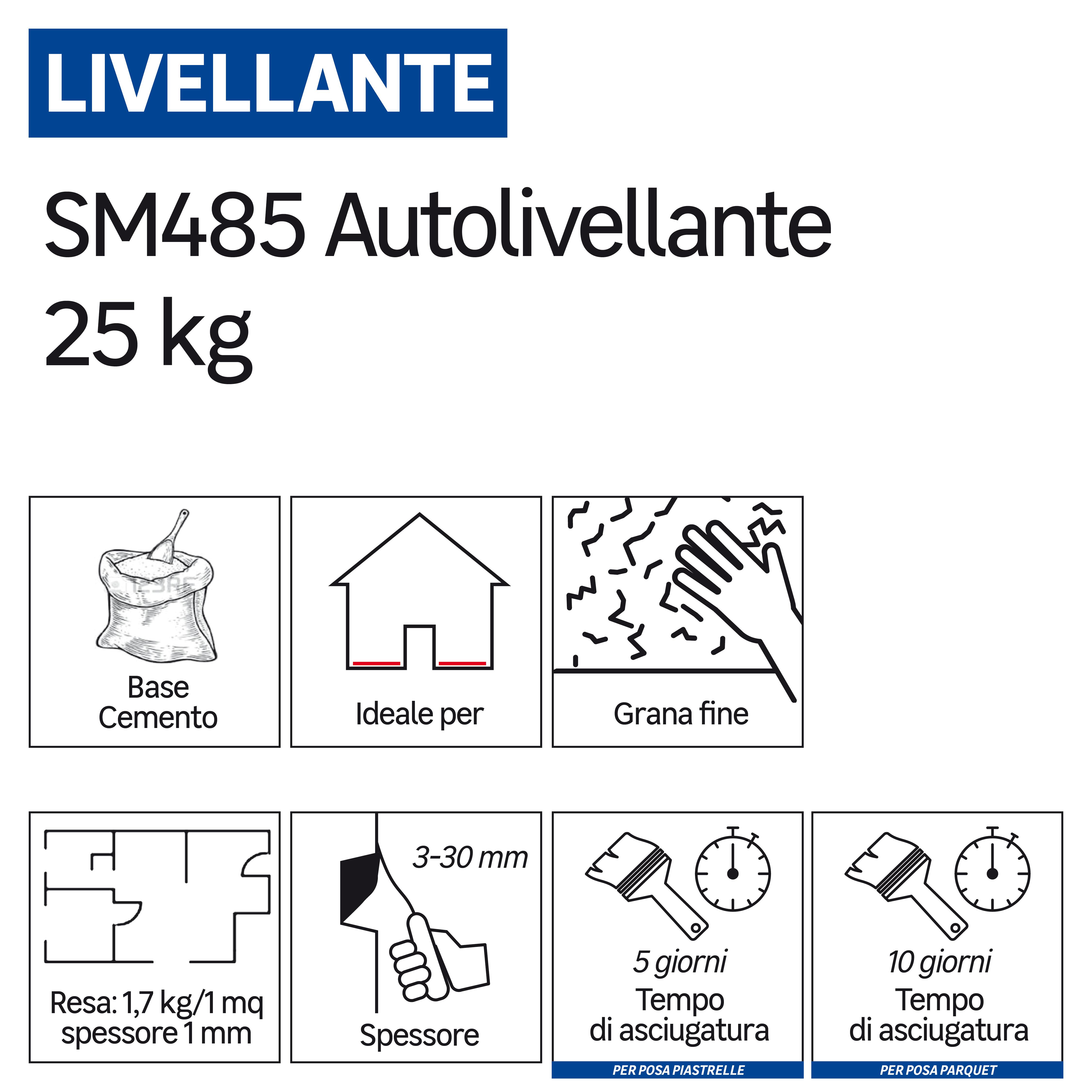Autolivellante FASSA BORTOLO SM485 25 kg - 2