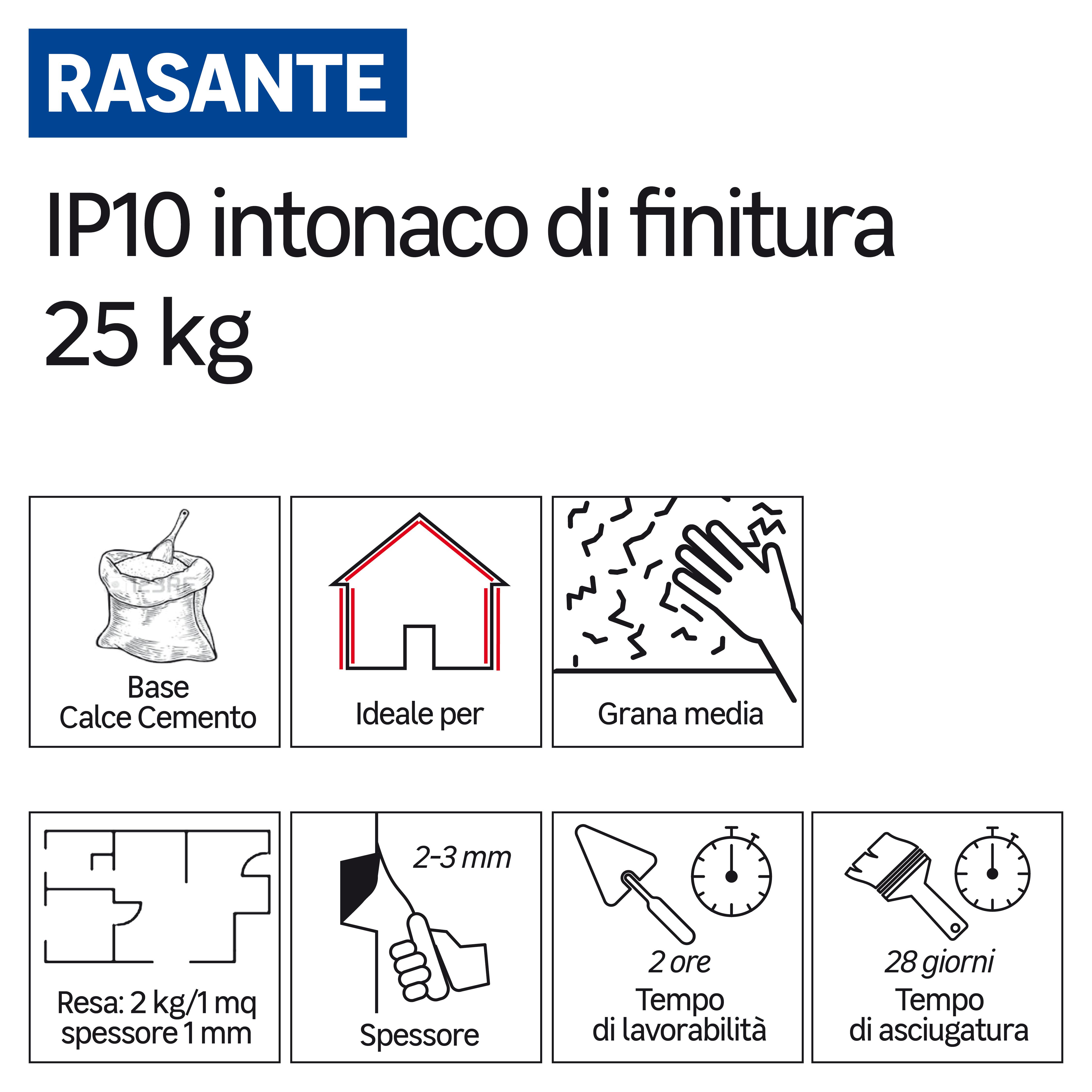 Malta FASSA BORTOLO IP 10 25 kg - 2