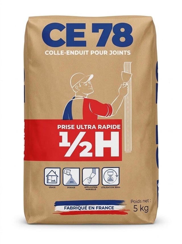 Massa para juntas CE 78 1/2H 5KG