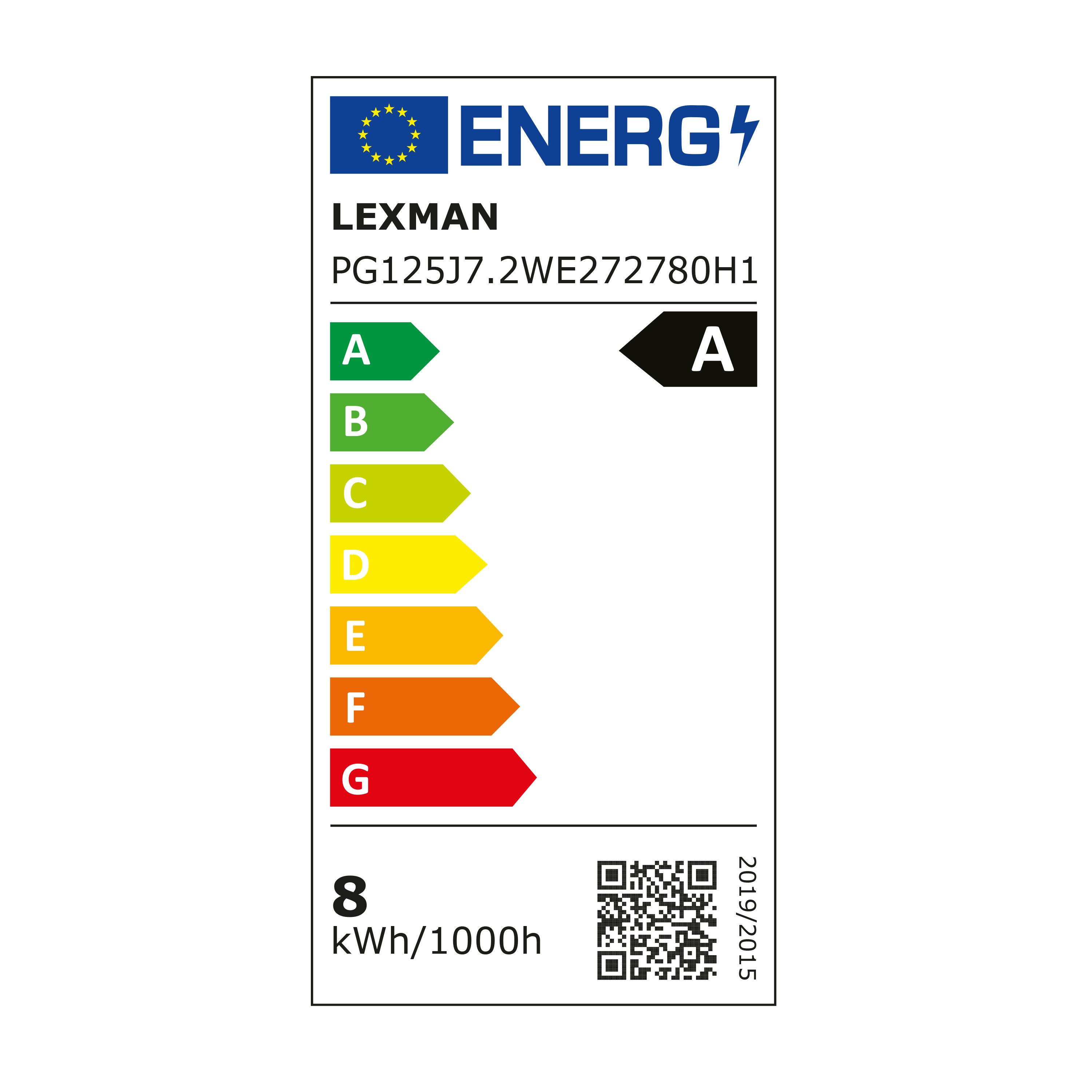 Żarówka LED E27 7,2 W = 100 W 1521 lm Ciepła biel Lexman klasa A - 5