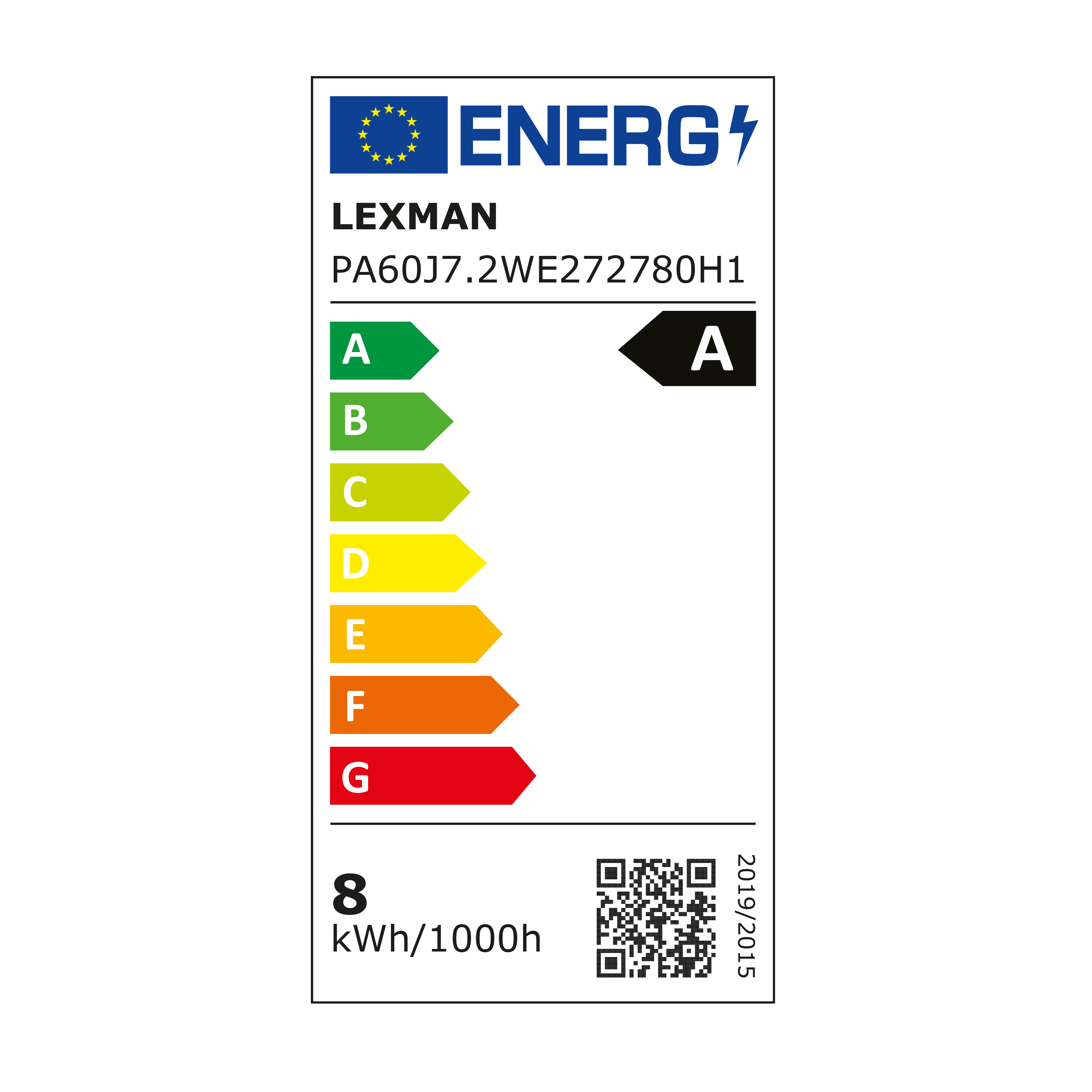 Żarówka LED E27 7.2 W 1521 lm Ciepła Biel Lexman Klasa A - 5