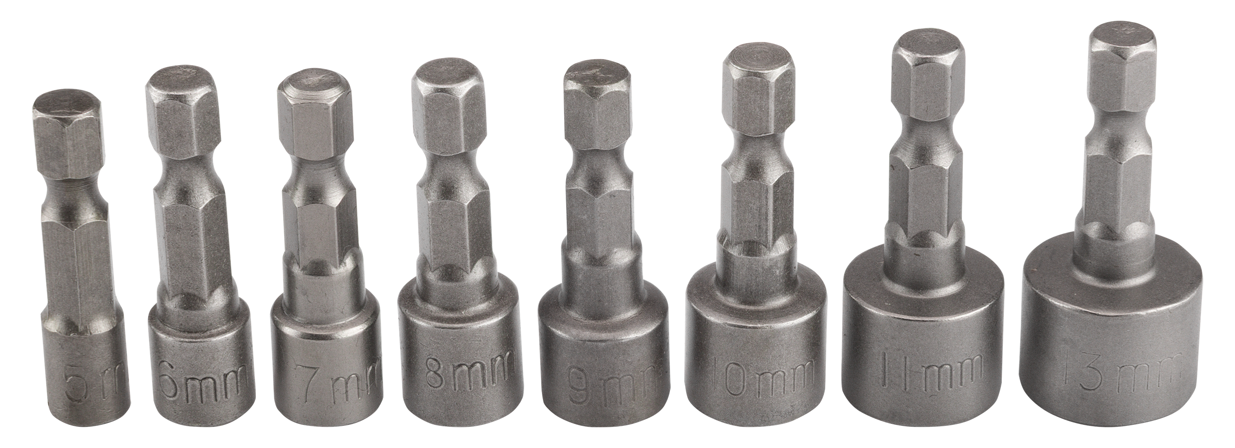 Zestaw nasadek wkręcających 39D387 5 - 13 mm 6k 8 szt. TOPEX - 2