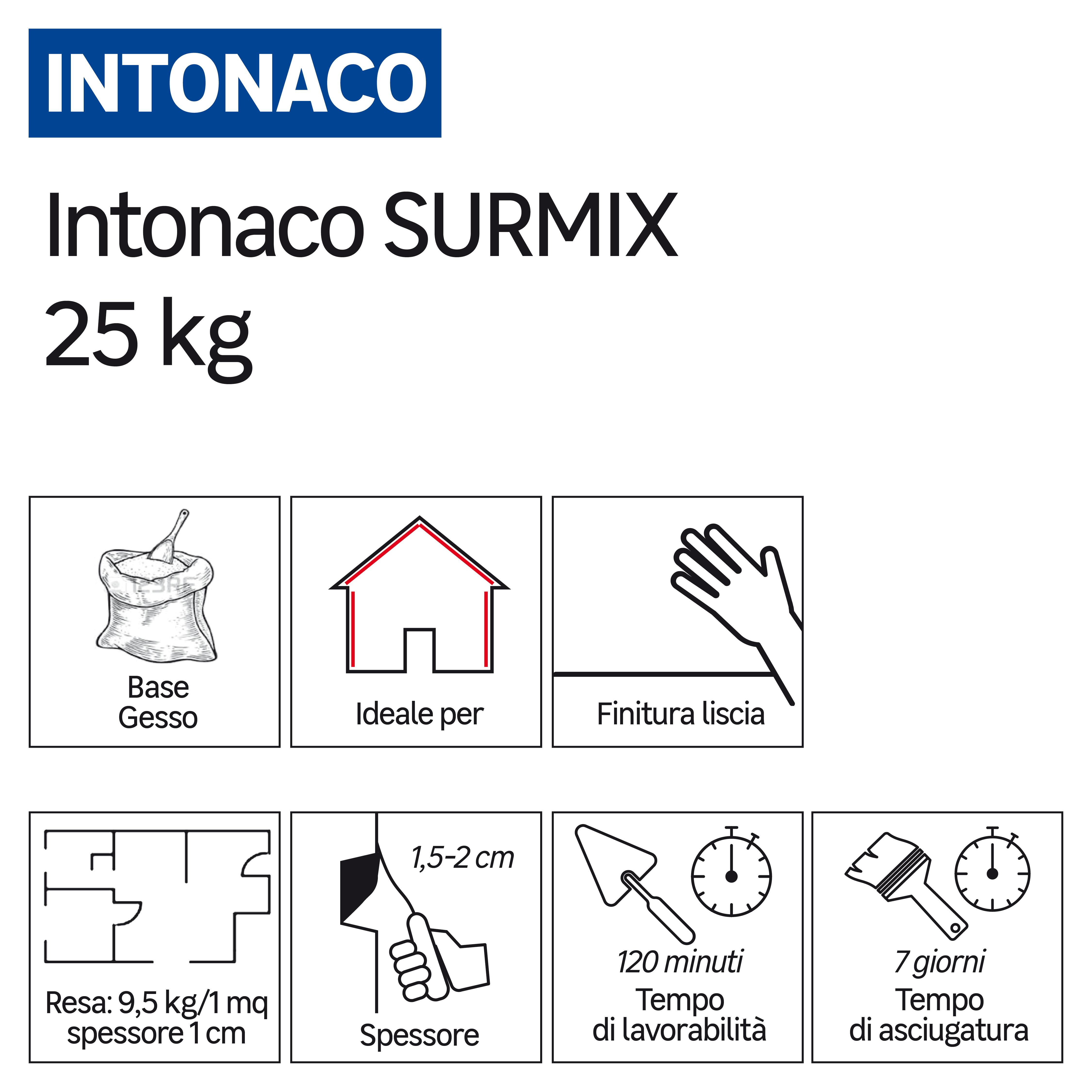 Intonaco GYPROC Surmix - 2