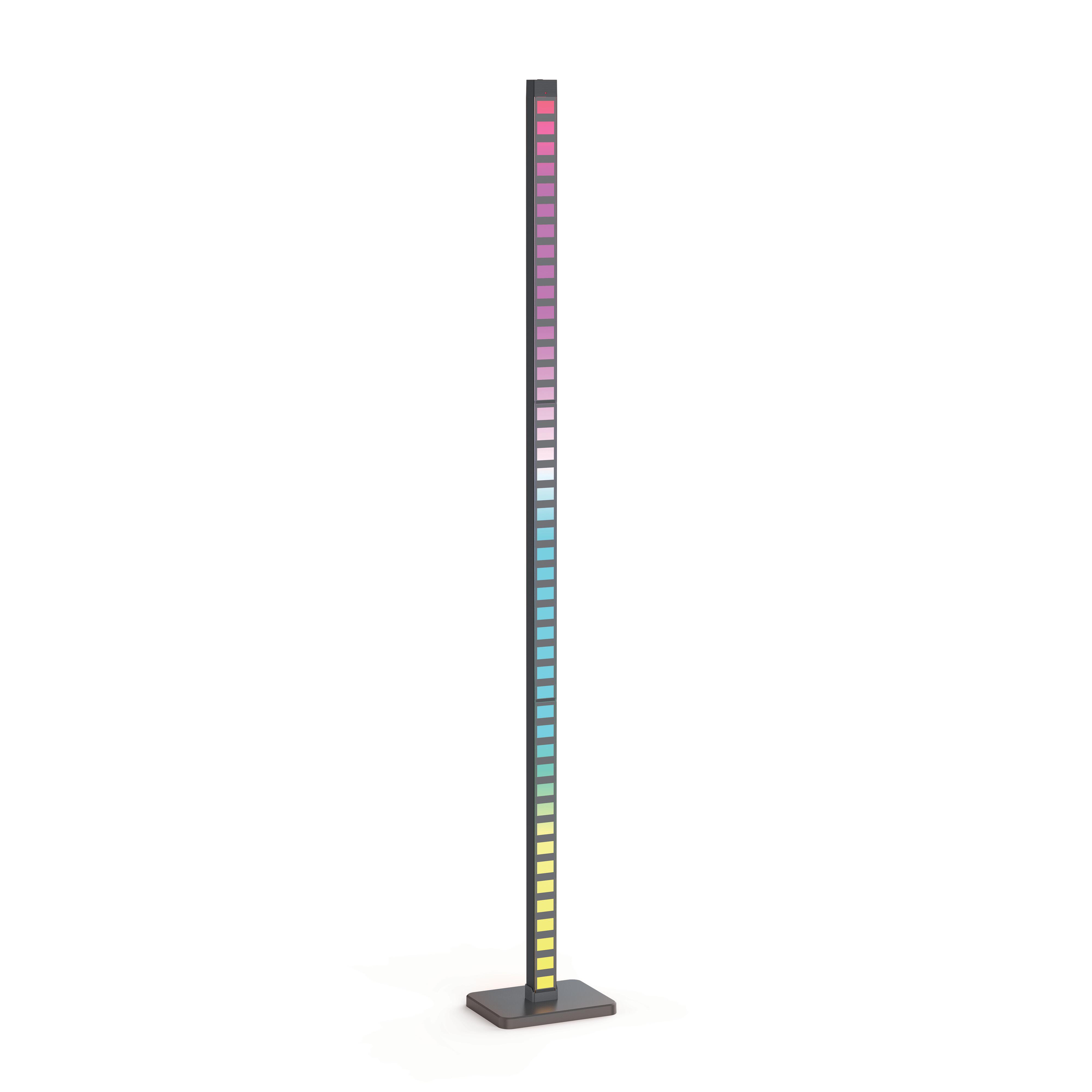 Cevik Lámpara Pie Led 120Cm Rgb Digital Usb Sincronización Musical Xanlite - Imagen 2