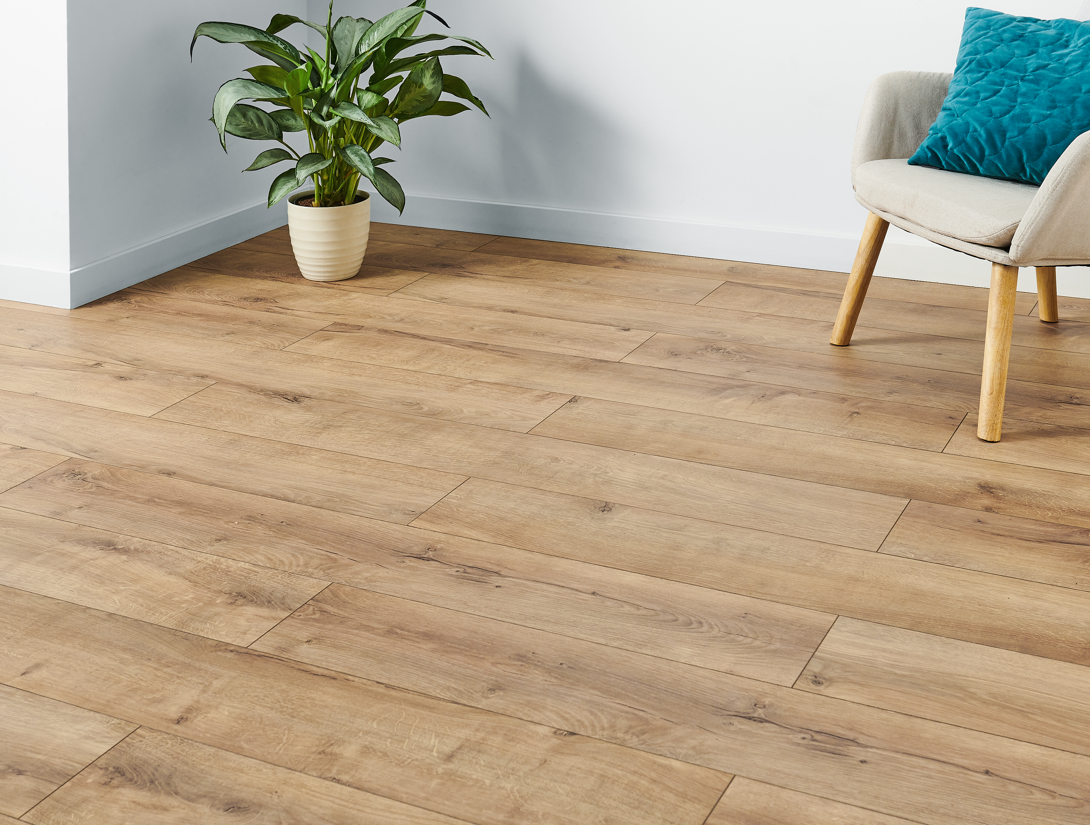 Panele podłogowe laminowane wodoodporne AC5 7 mm Classen Horsley naturalne drewno - 2