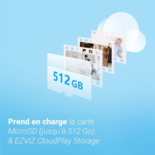 Caméra de surveillance HB8 lite kit, 2K motorisée Wi-Fi + panneau solaire, EZVIZ - 19