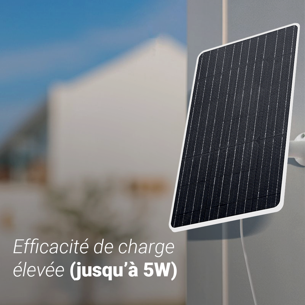 Caméra de surveillance HB8 lite kit, 2K motorisée Wi-Fi + panneau solaire, EZVIZ - 10