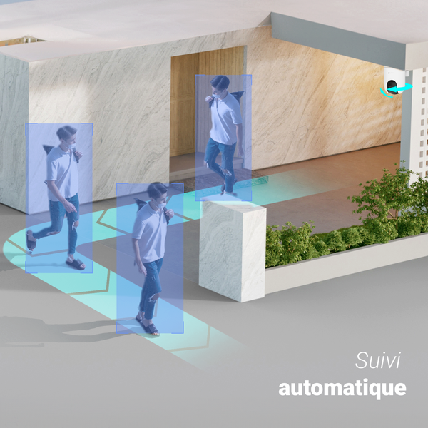 Caméra de surveillance HB8 lite kit, 2K motorisée Wi-Fi + panneau solaire, EZVIZ - 17