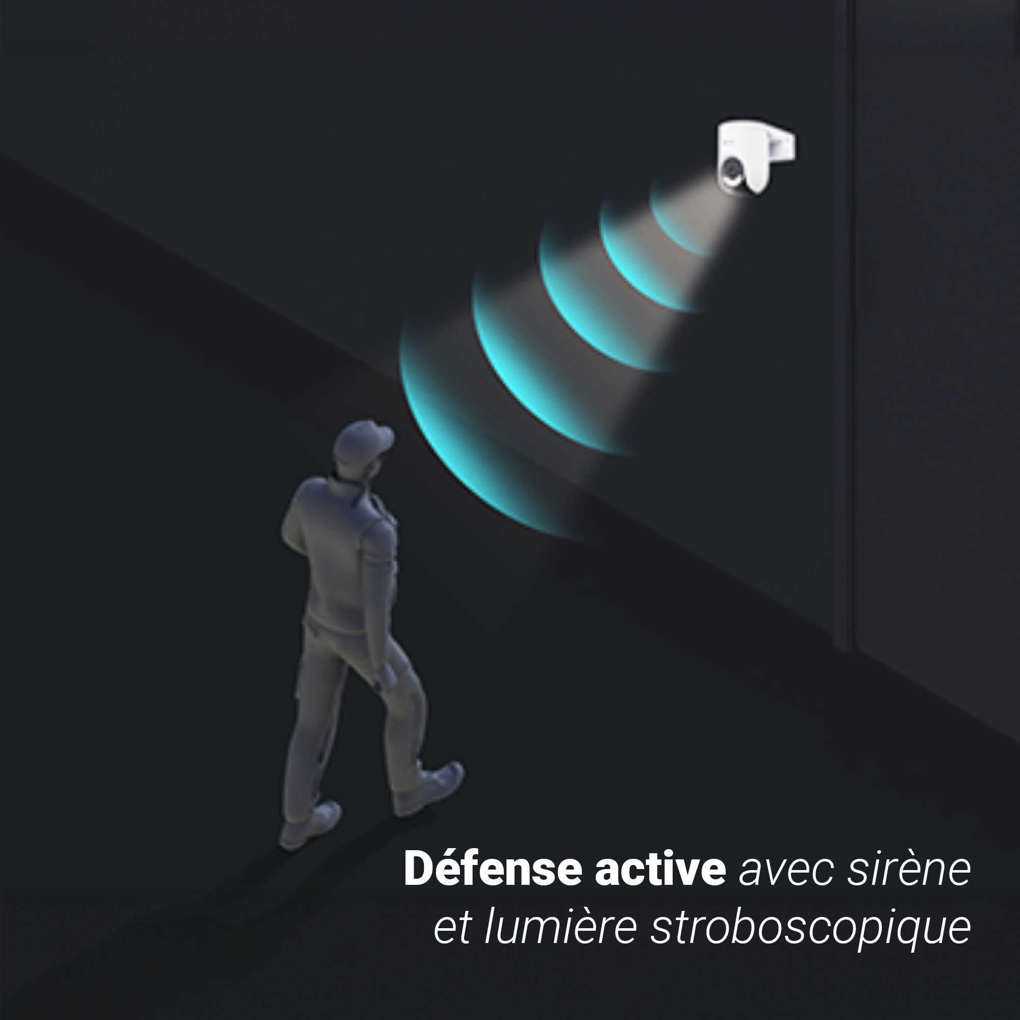 Caméra de surveillance HB8 lite kit, 2K motorisée Wi-Fi + panneau solaire, EZVIZ - 18
