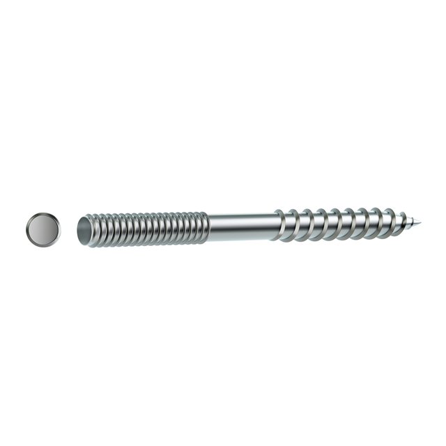 Śruba z podwójnym gwintem 5 x 40 mm 8 szt. Standers