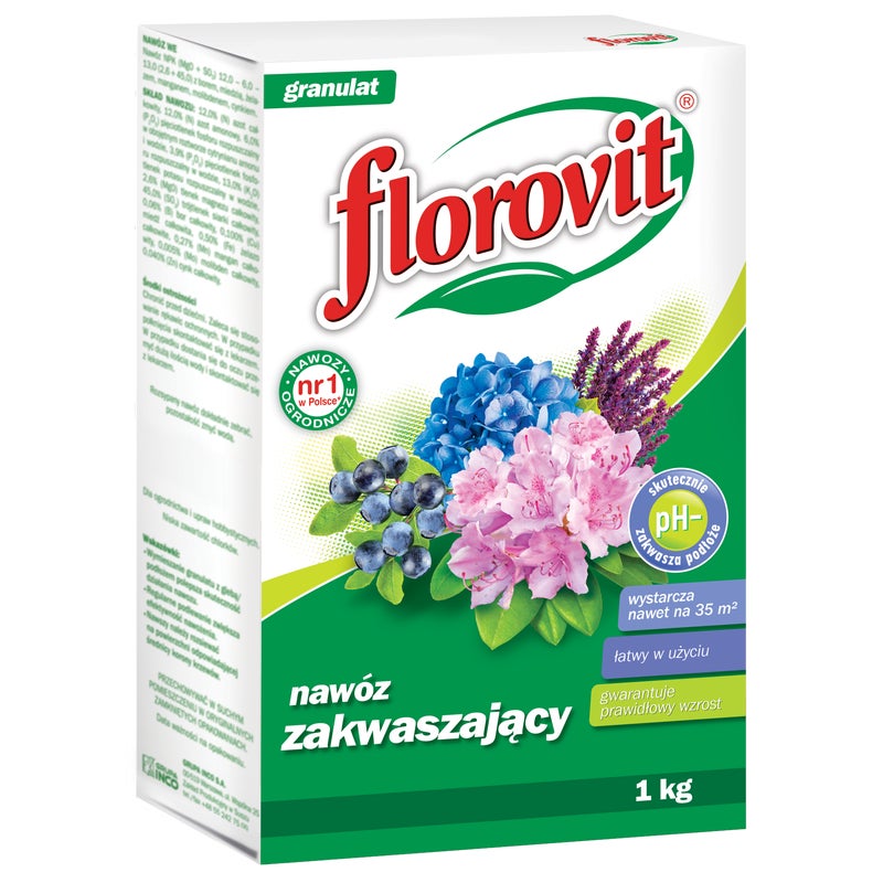 Nawóz zakwaszający 1kg Florovit