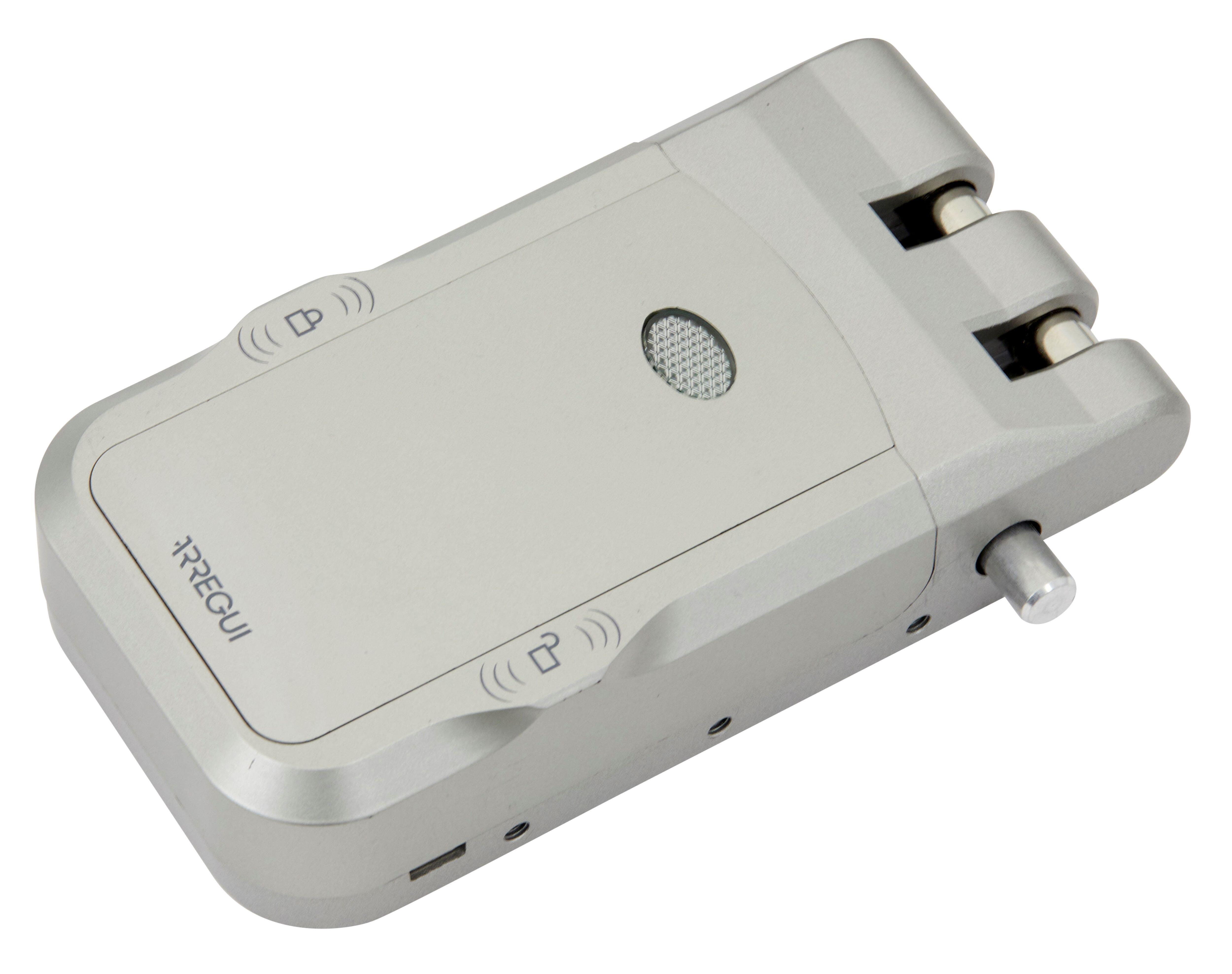 CERRADURA INVISIBLE CON ALARMA. PLATA. CI30 ARREGUI - 2