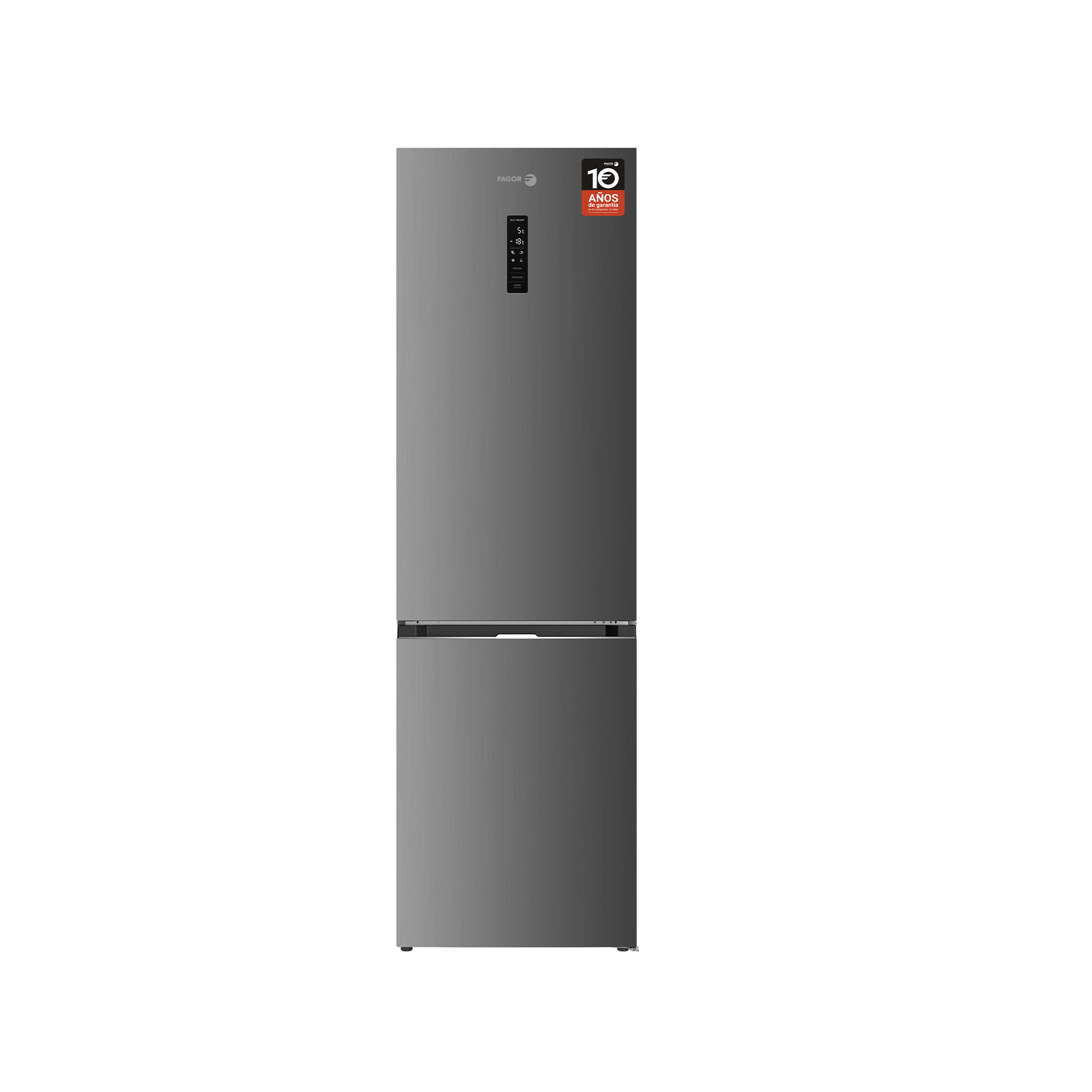 Frigorífico combi fagor 3ffk-6877x no frost 200.5cm 366l inox clase c
