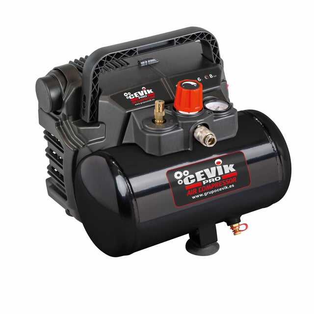 COMPRESOR DE AIRE CEVIK PRO CA-PRO7FN 6L 1.5CV
