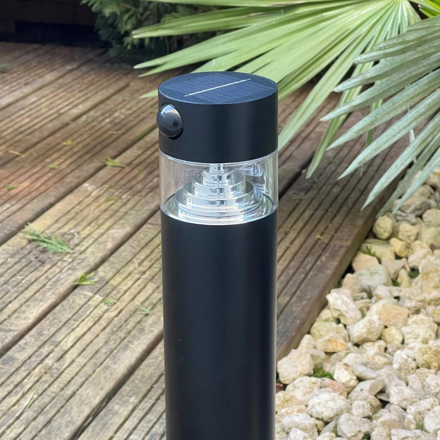 Potelet solaire Orion, noir, LUMIHOME - 3