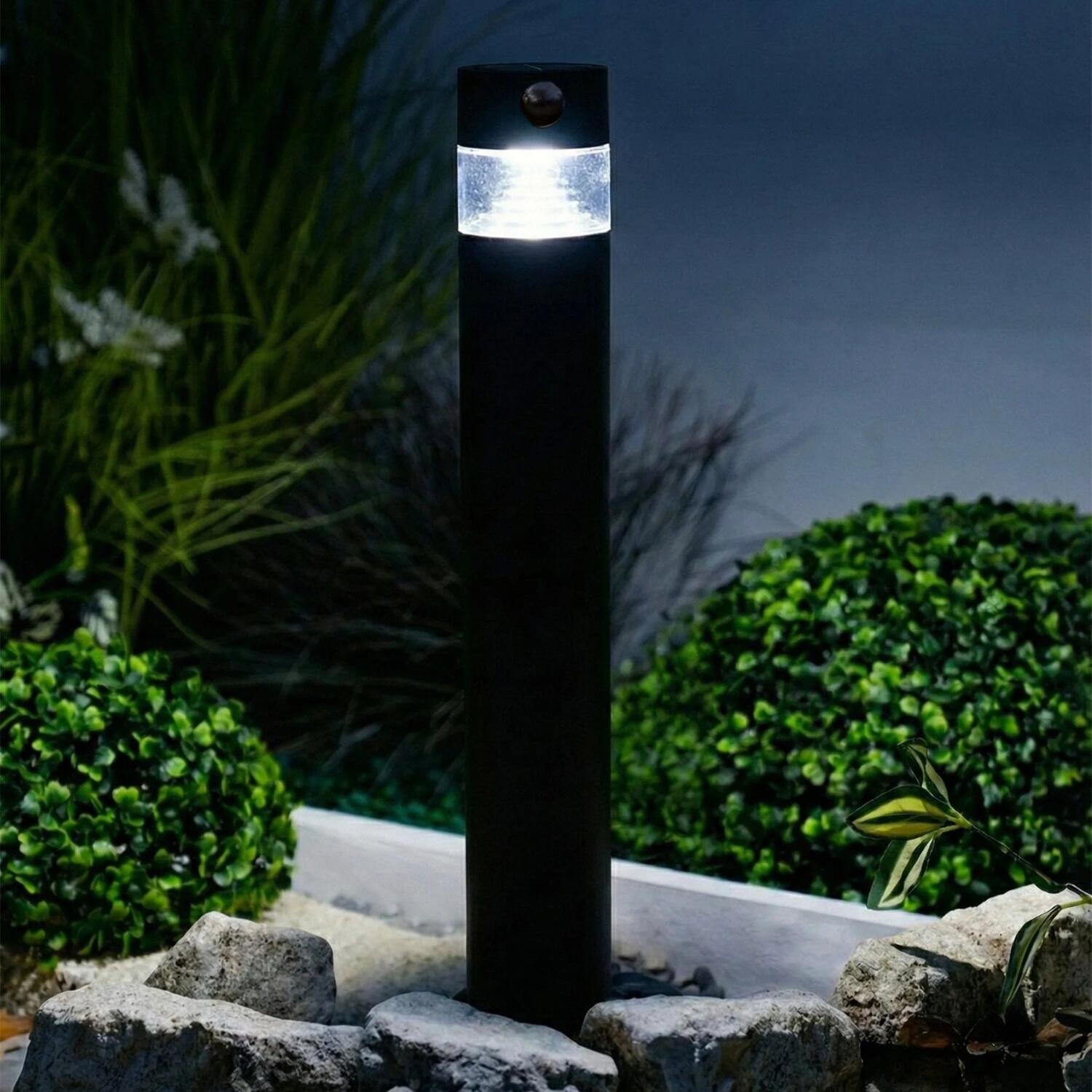 Potelet solaire Orion, noir, LUMIHOME - 2