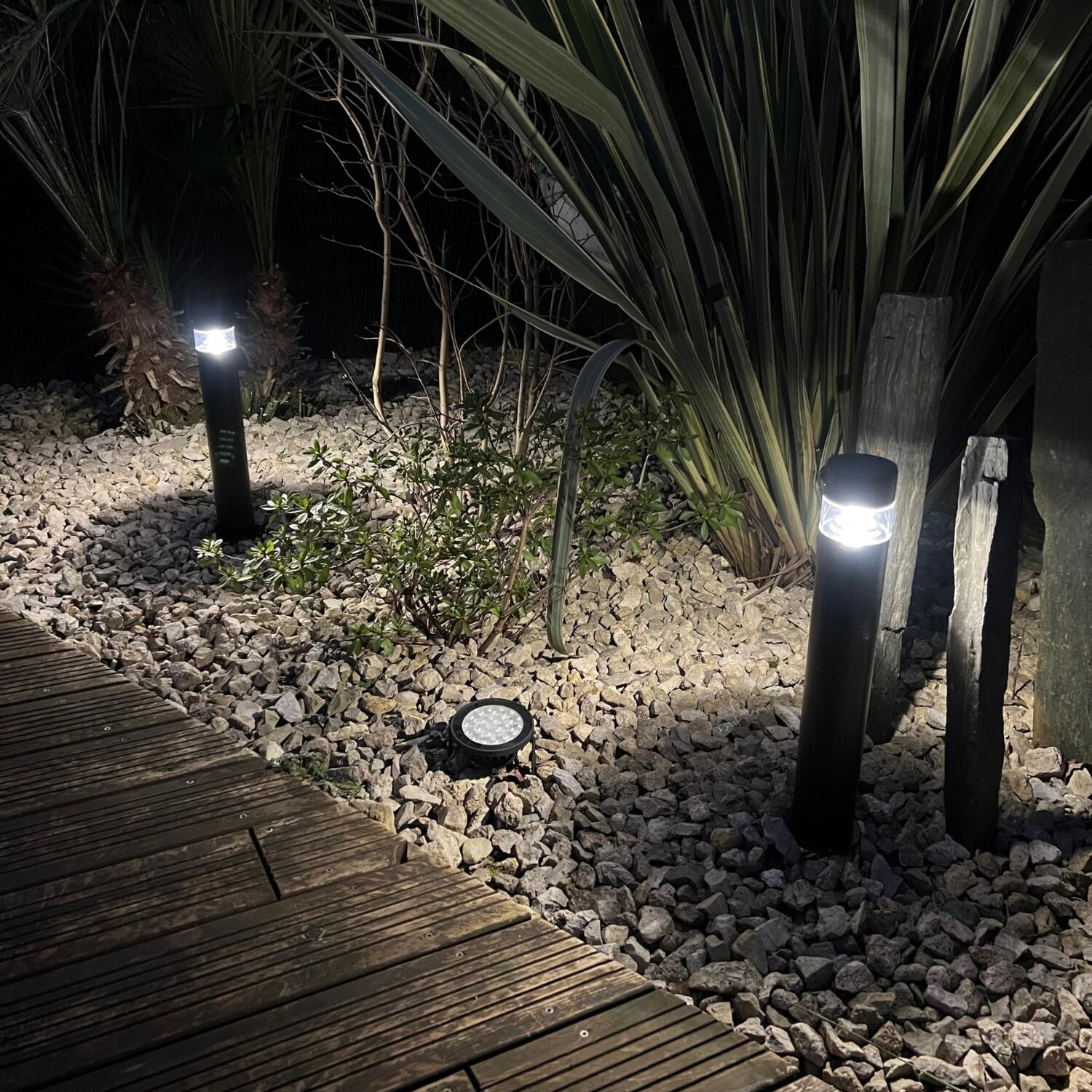 Potelet solaire Orion, noir, LUMIHOME - 5