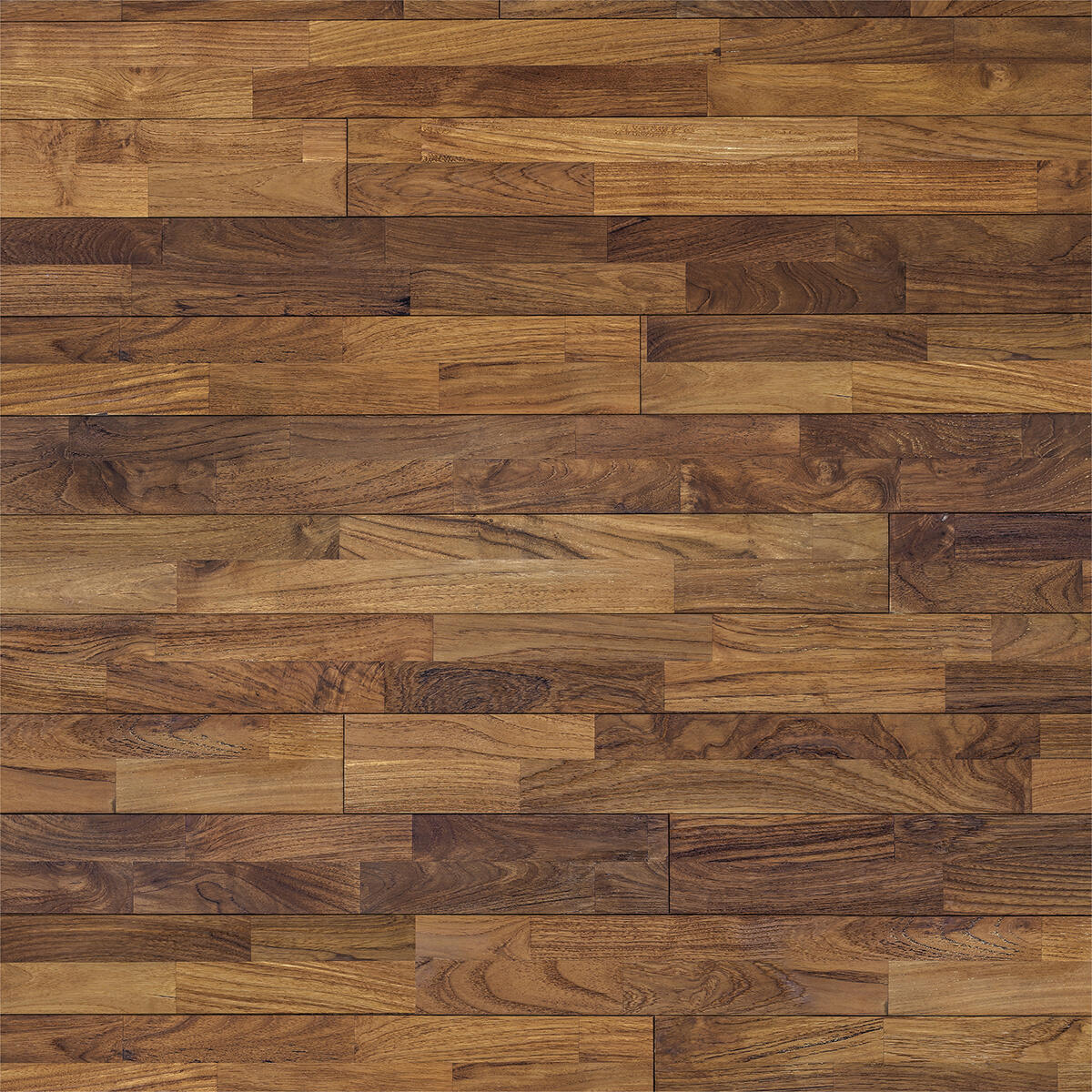 Parquet massif teck duo huilé S WOODFLOORING, l.9 cm - 5