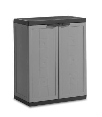 Armoire basse résine KETER JOLLY 1 étagère, l.68 x H.87 x P.39 cm